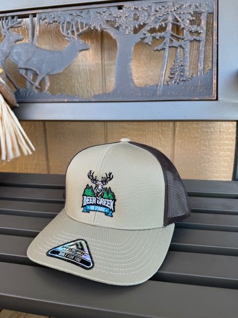 Deer Creek - Embroidery Patch Brown Hat