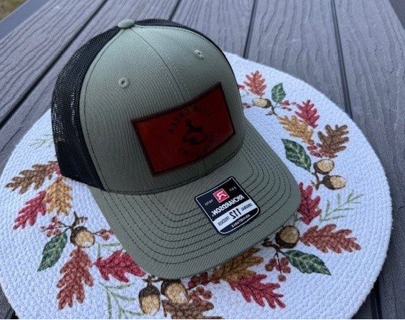 Deer Creek Outdoors Leather Patch Green/Black
