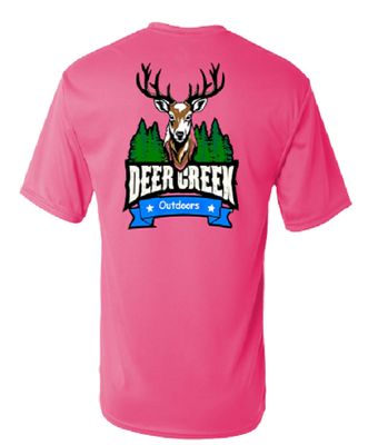 Deer Creek Performance Tee - Pink