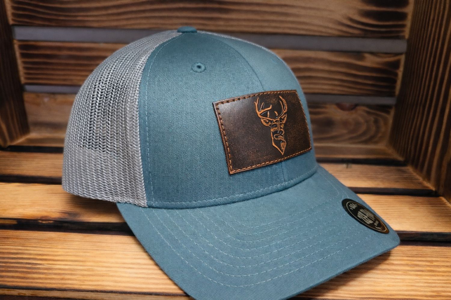 Smoke Blue / Aluminum - Hat