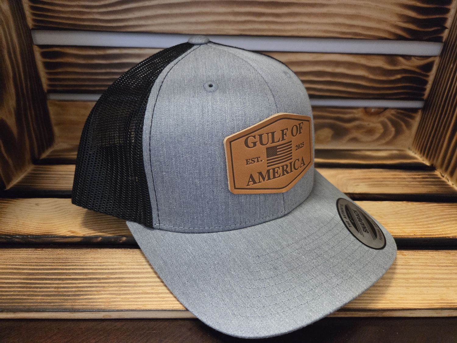 GOA Flag Patch HTHR/BLK