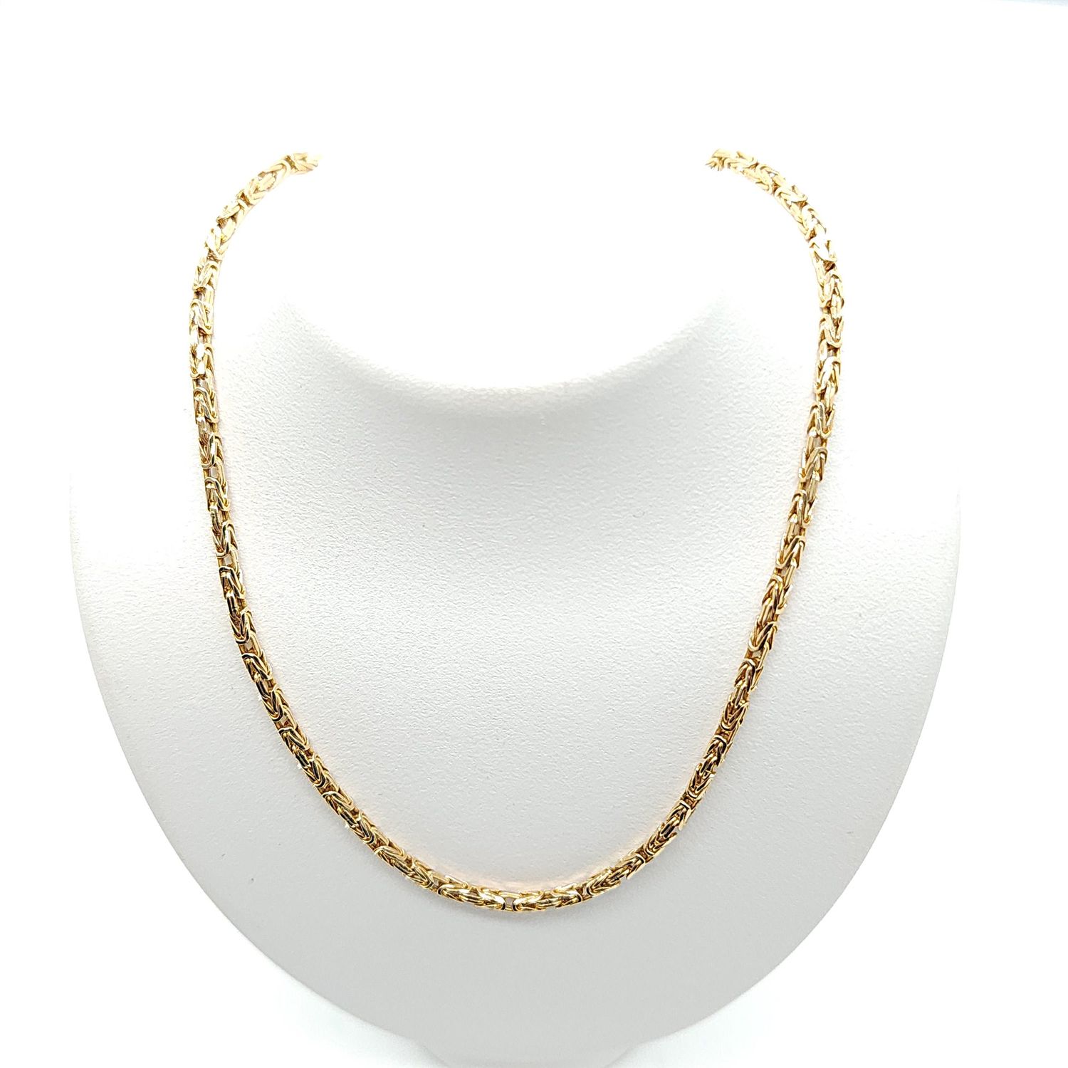 14k Byzantine Chain Size: 20&quot; #C474