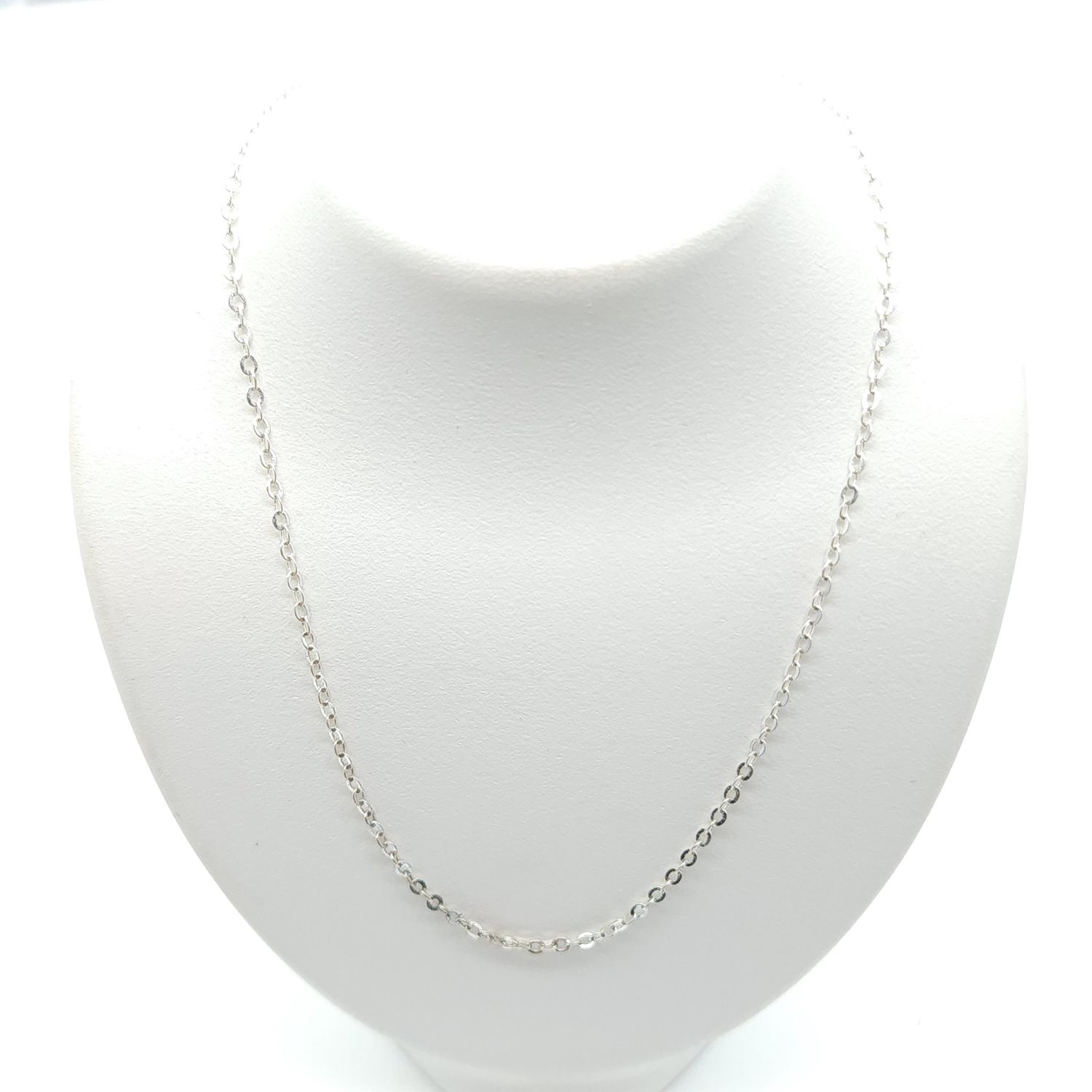 Sterling Silver Necklace Size: 18&quot; #C478