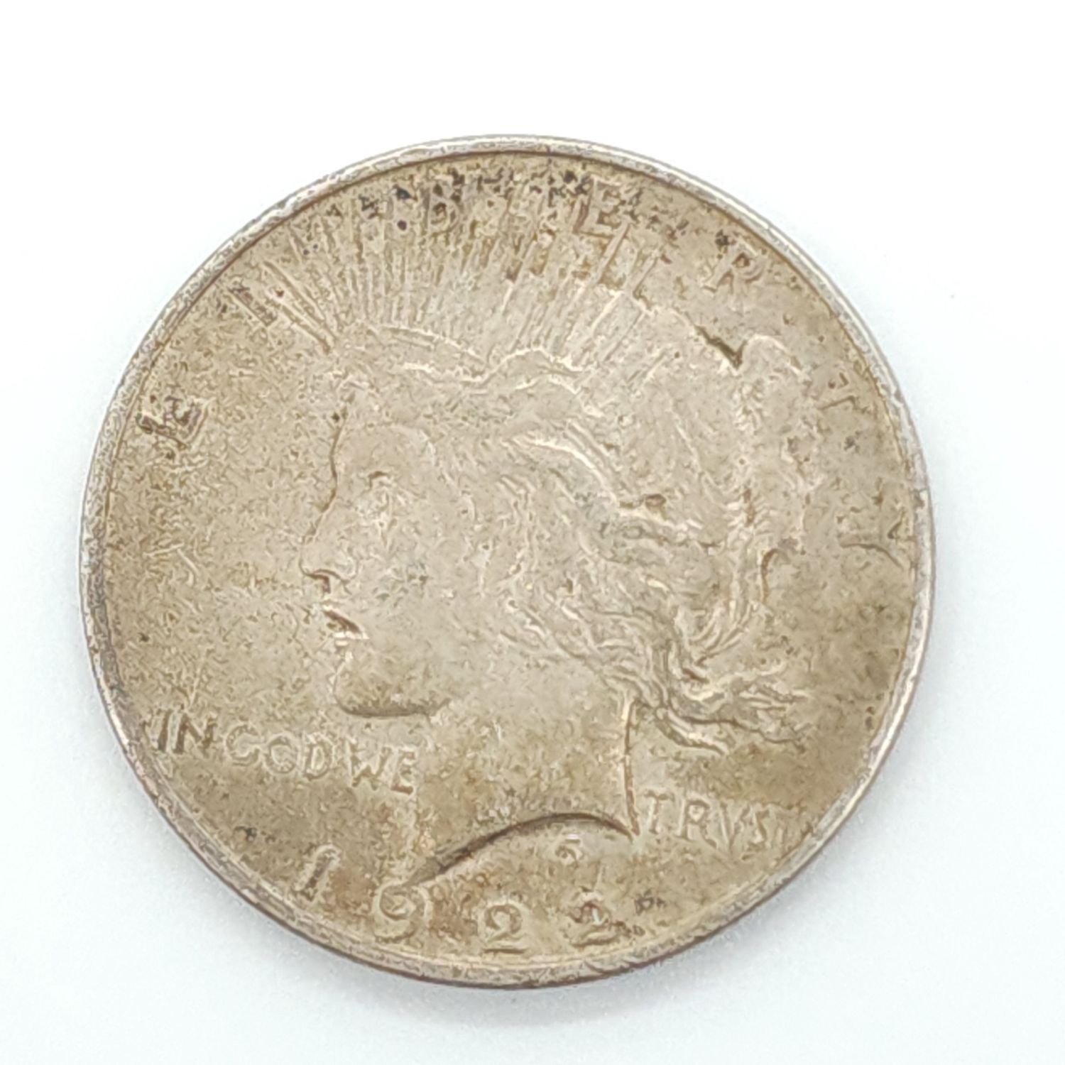 1922-D Peace Silver Dollar #D493