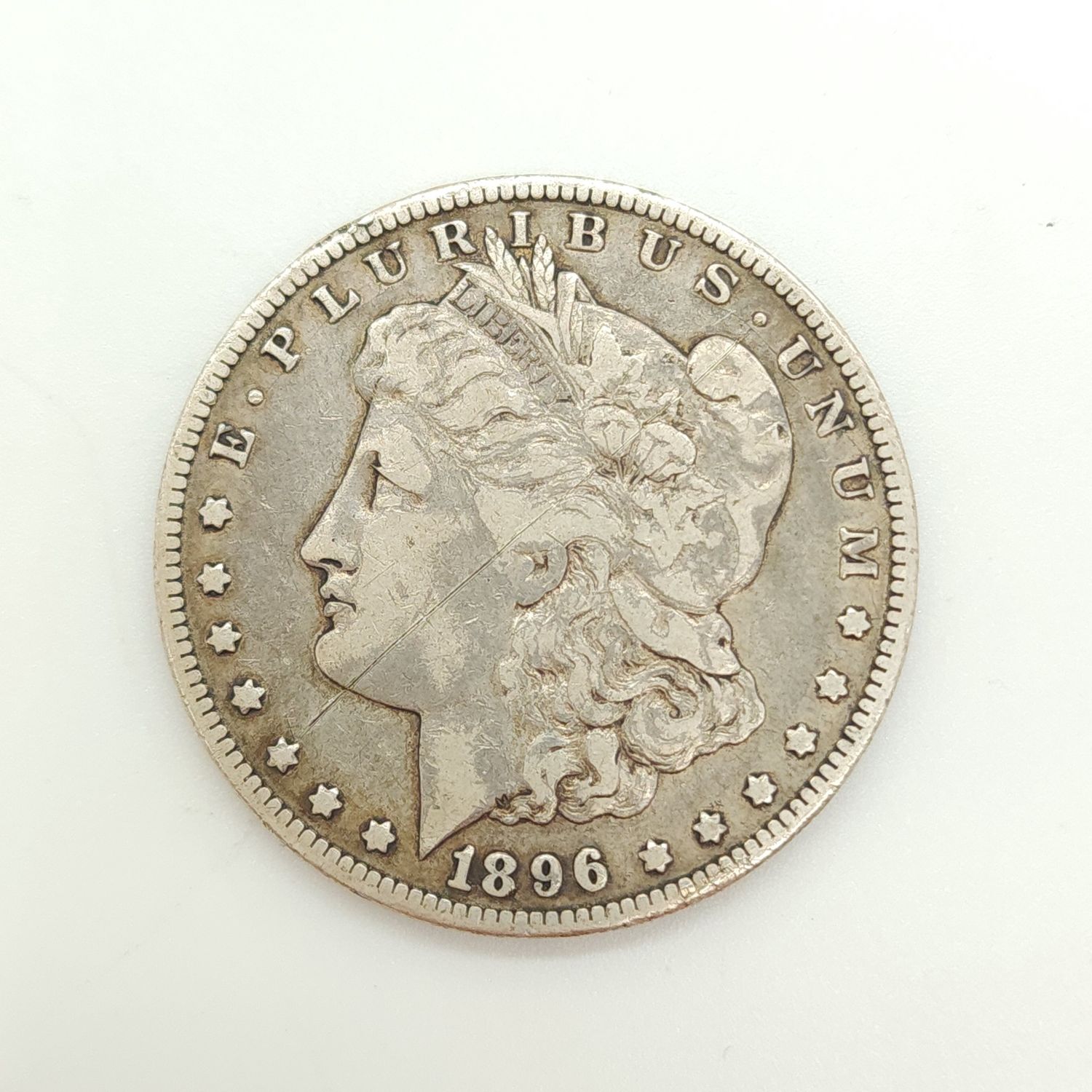 1896-O Morgan Silver Dollar #D525