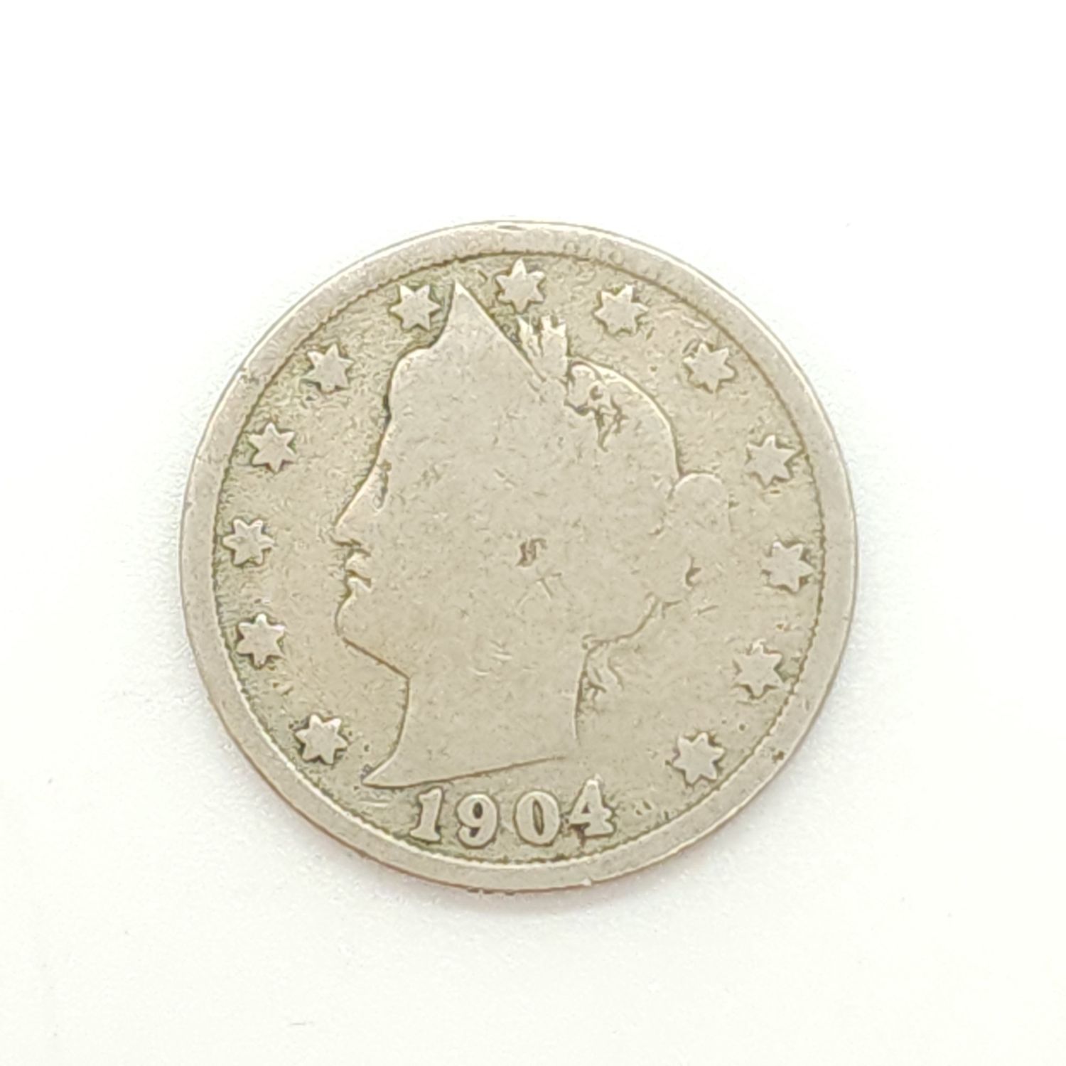 1904 Liberty/V Nickel #D528