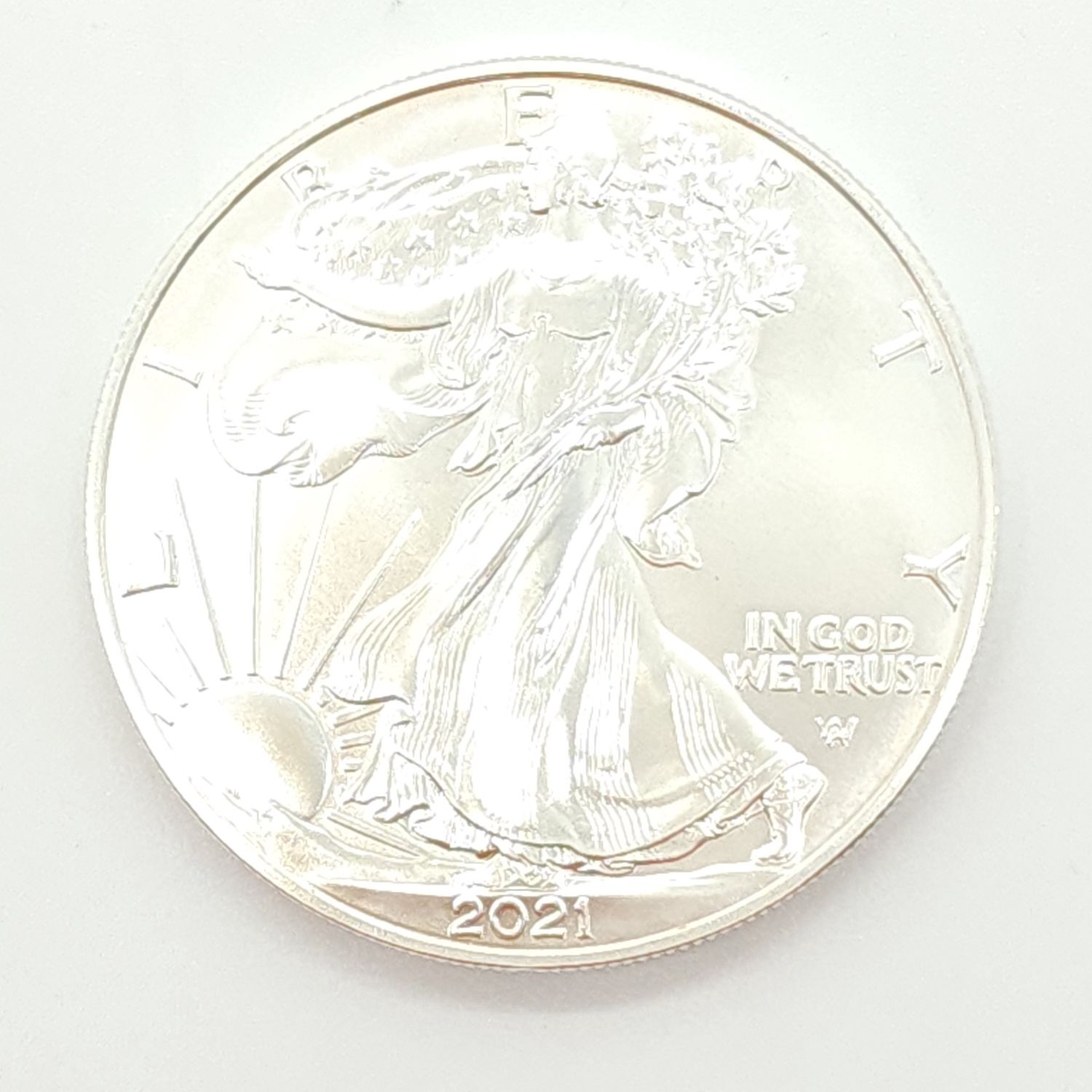 2021 American Silver Eagle #D535