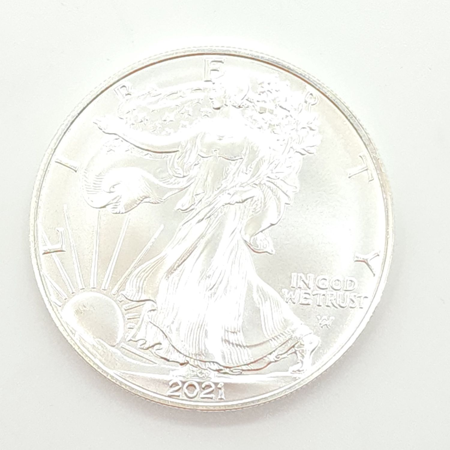 2021 American Silver Eagle #D537