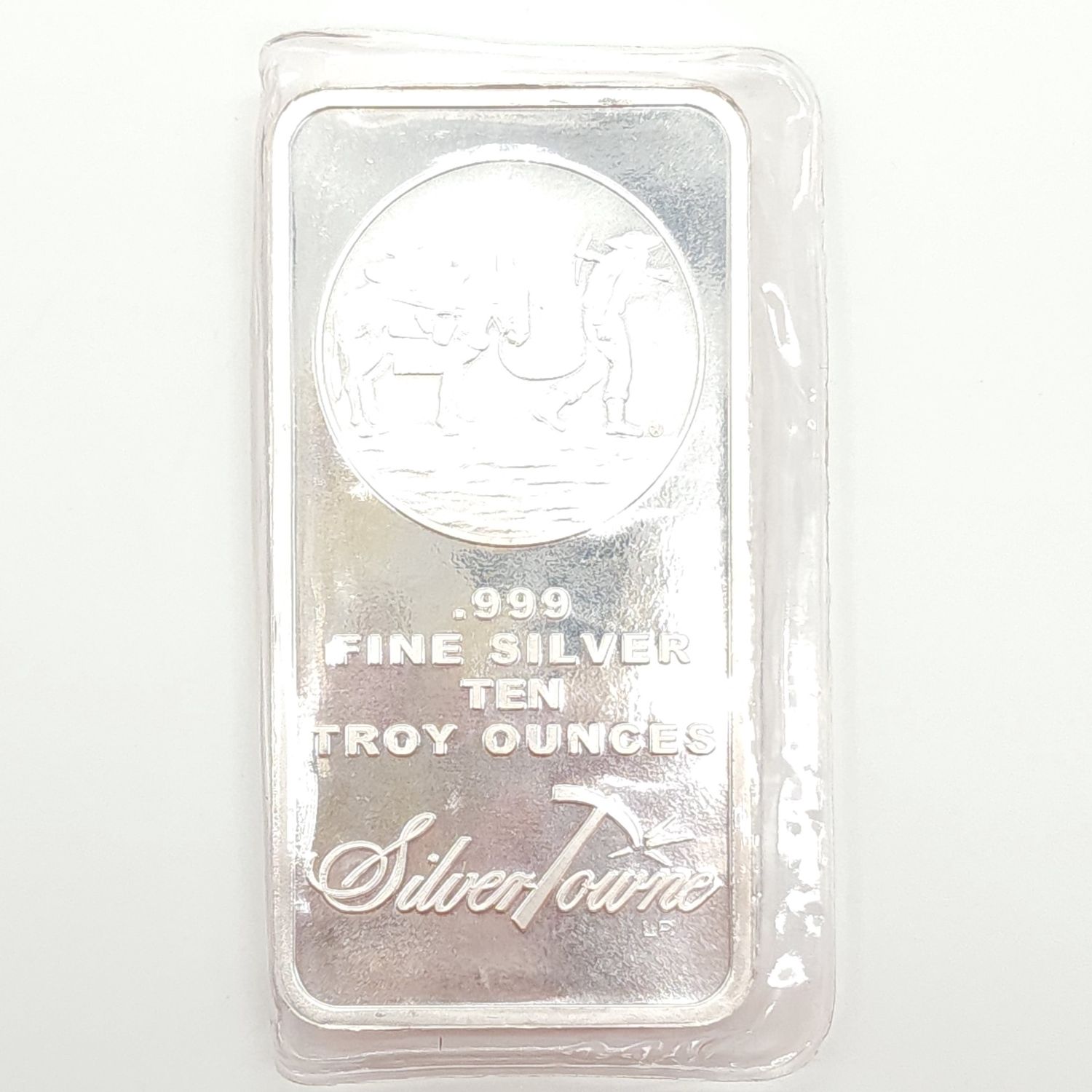 10oz Silver Towne Silver Bar #D540