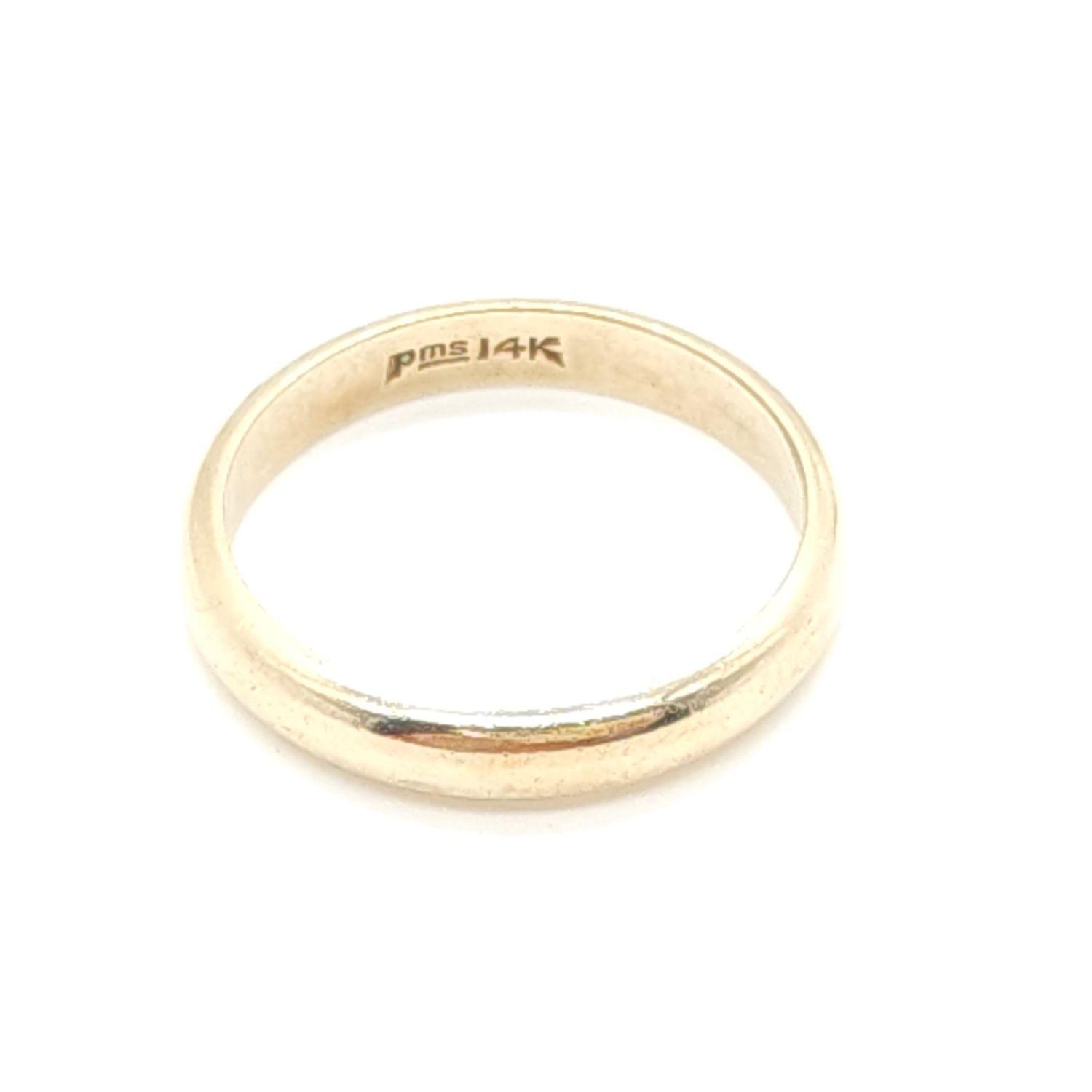 14k Gold Band Size: 10 #C494