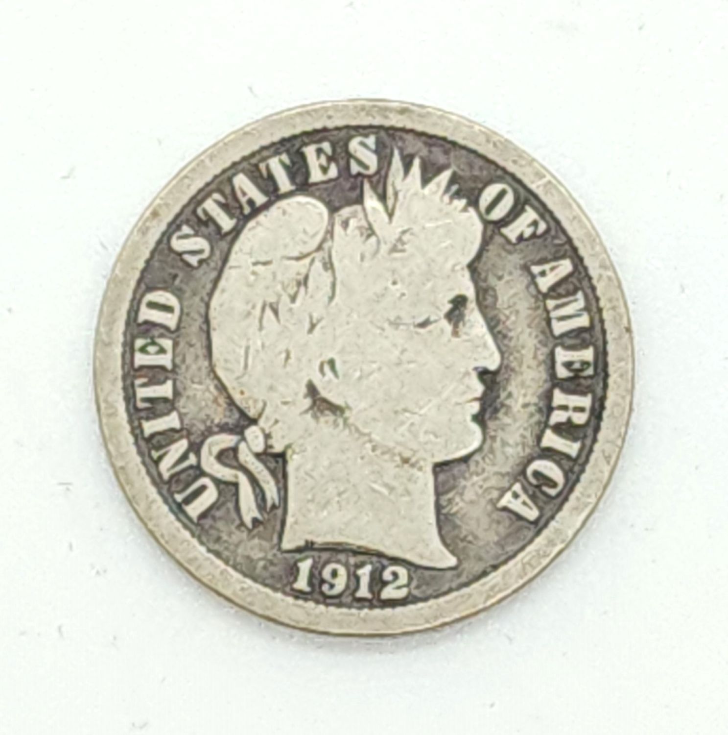 1912 Barber Dime
