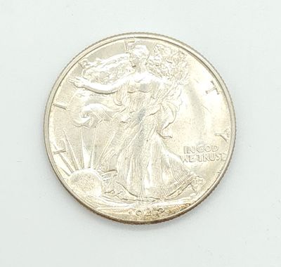 1942 Walking Liberty Half Dollar