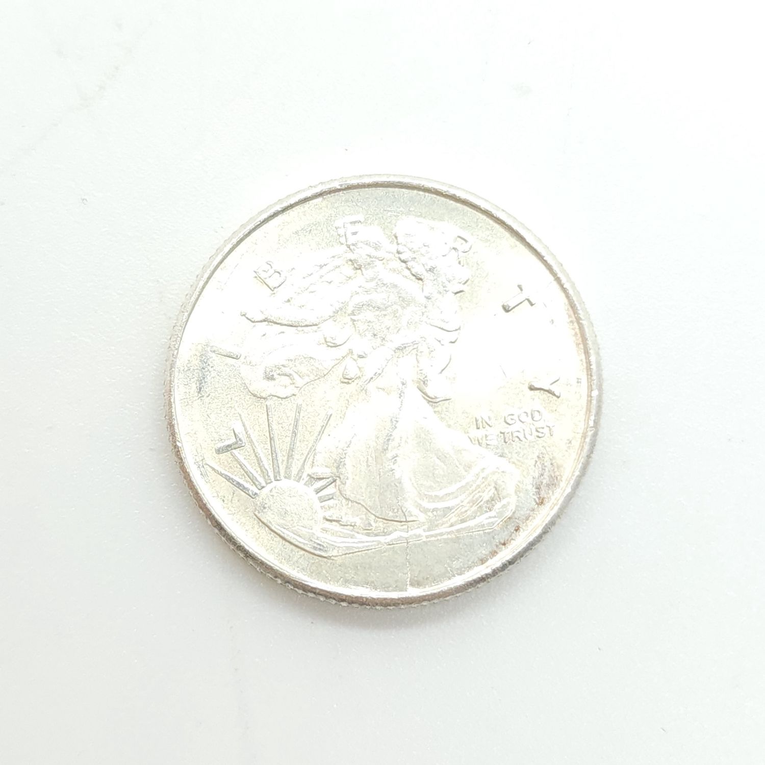 1/4 oz Walking Liberty Silver Round