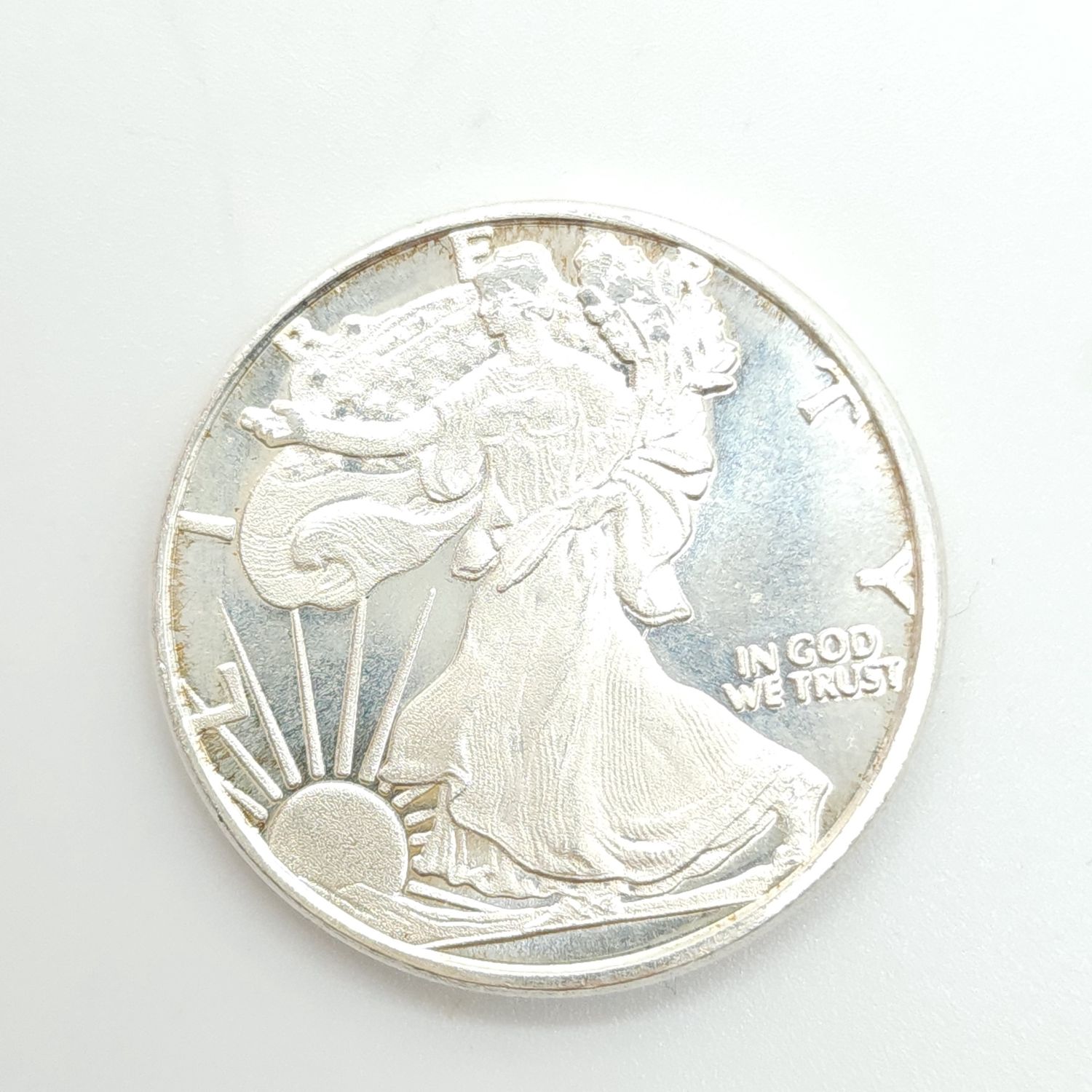 1/2 oz Walking Liberty Silver Round