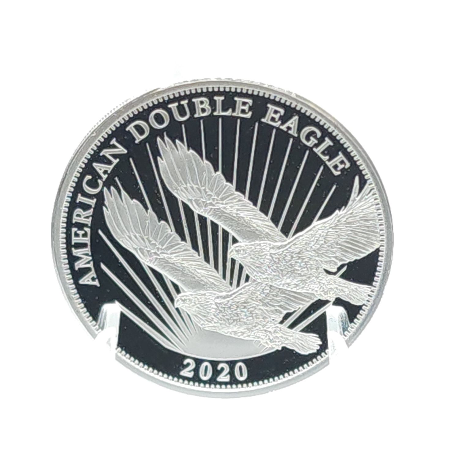 2020 1/2 oz Cook Islands $2 American  Double Eagle
