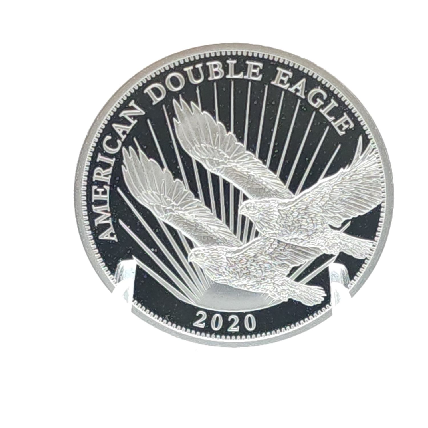 2020 1/2 oz Cook Islands $2 American  Double Eagle.