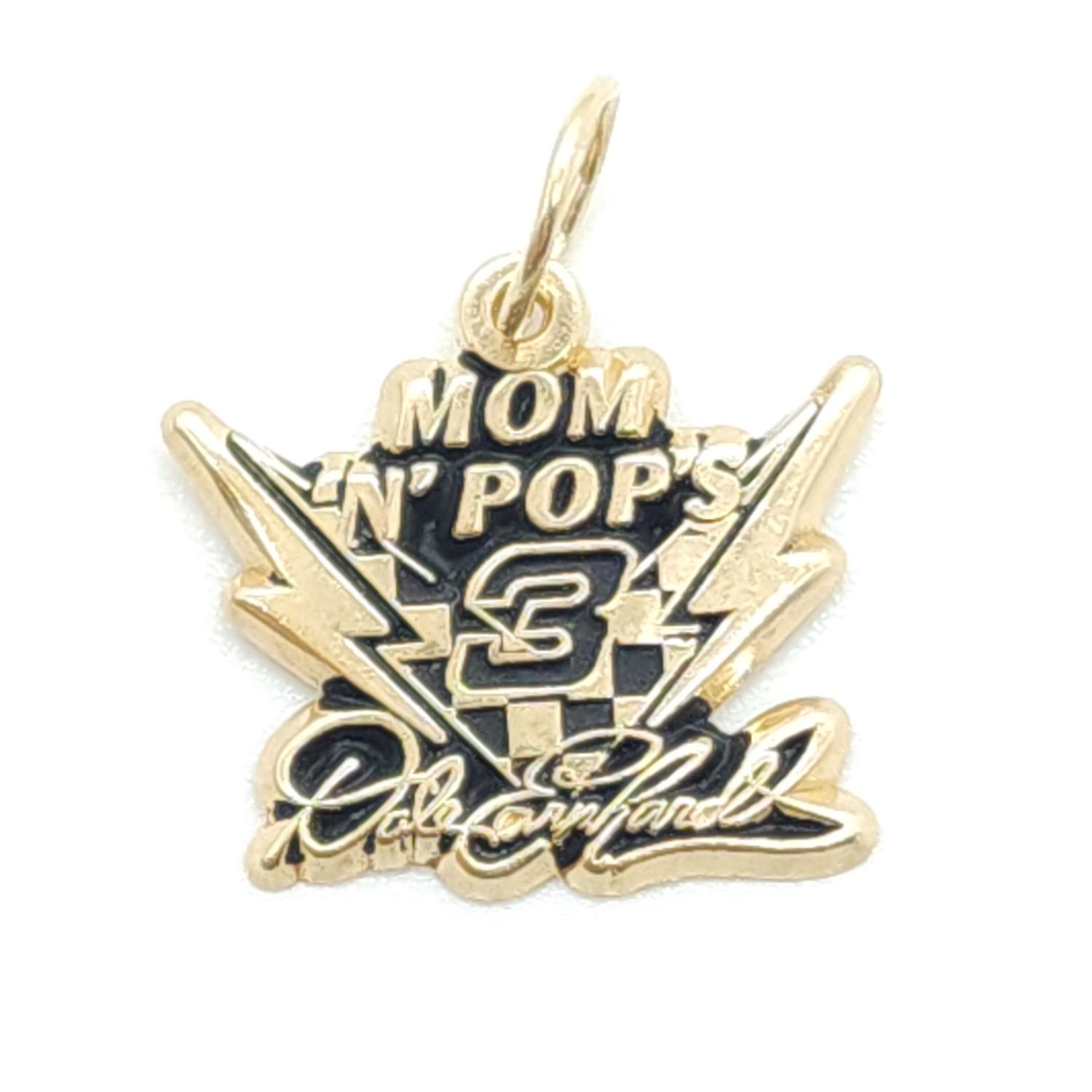 14k Gold Dale Earnhardt Charm