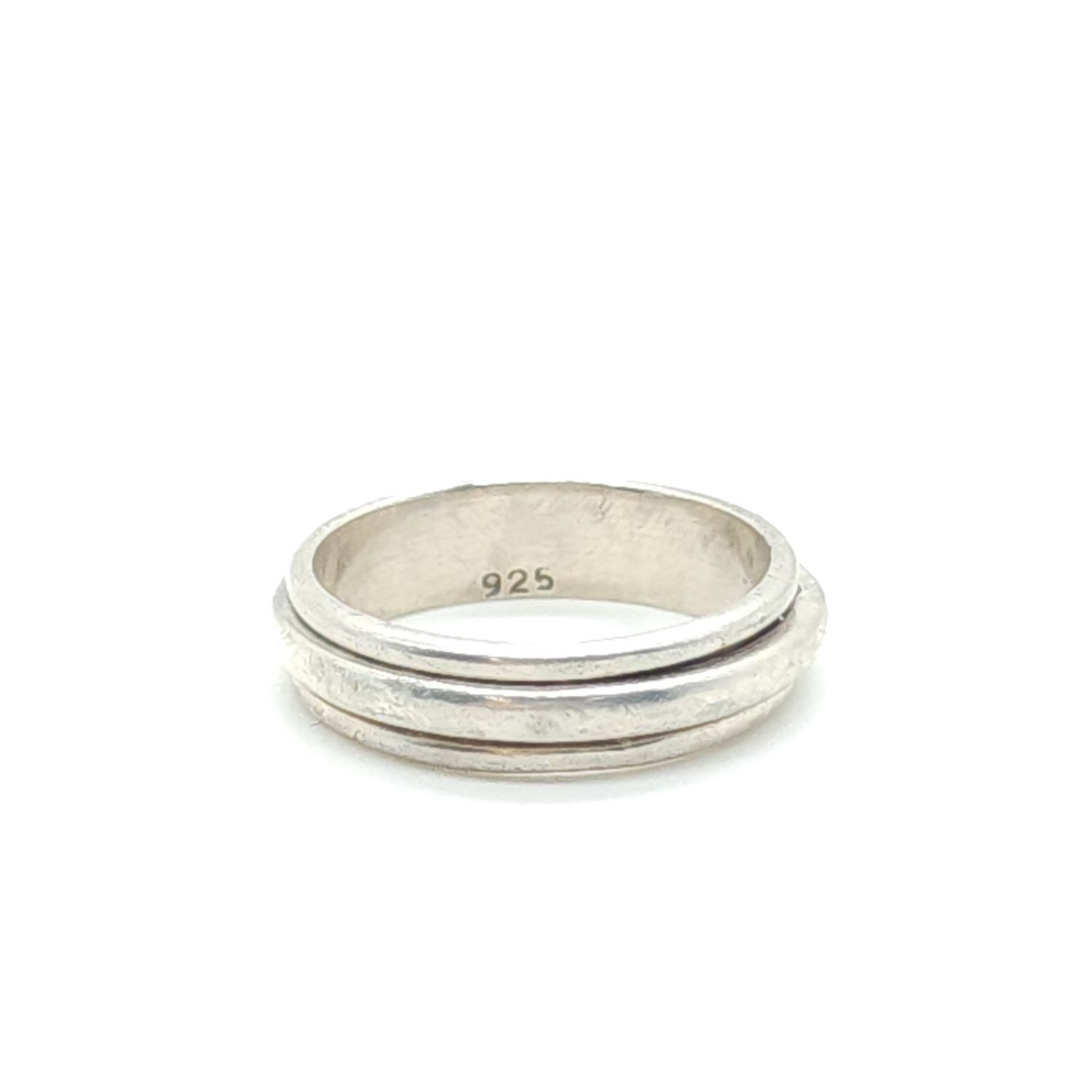 Sterling Silver Spinner Ring Size: 9