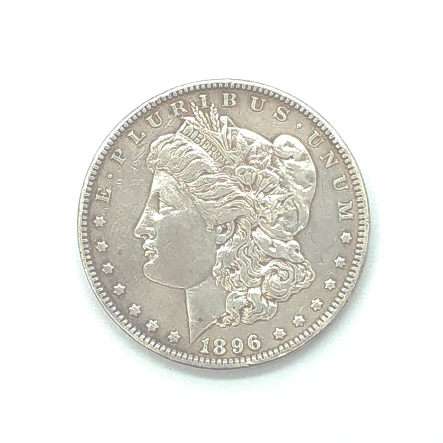 1896 Morgan Silver Dollar.