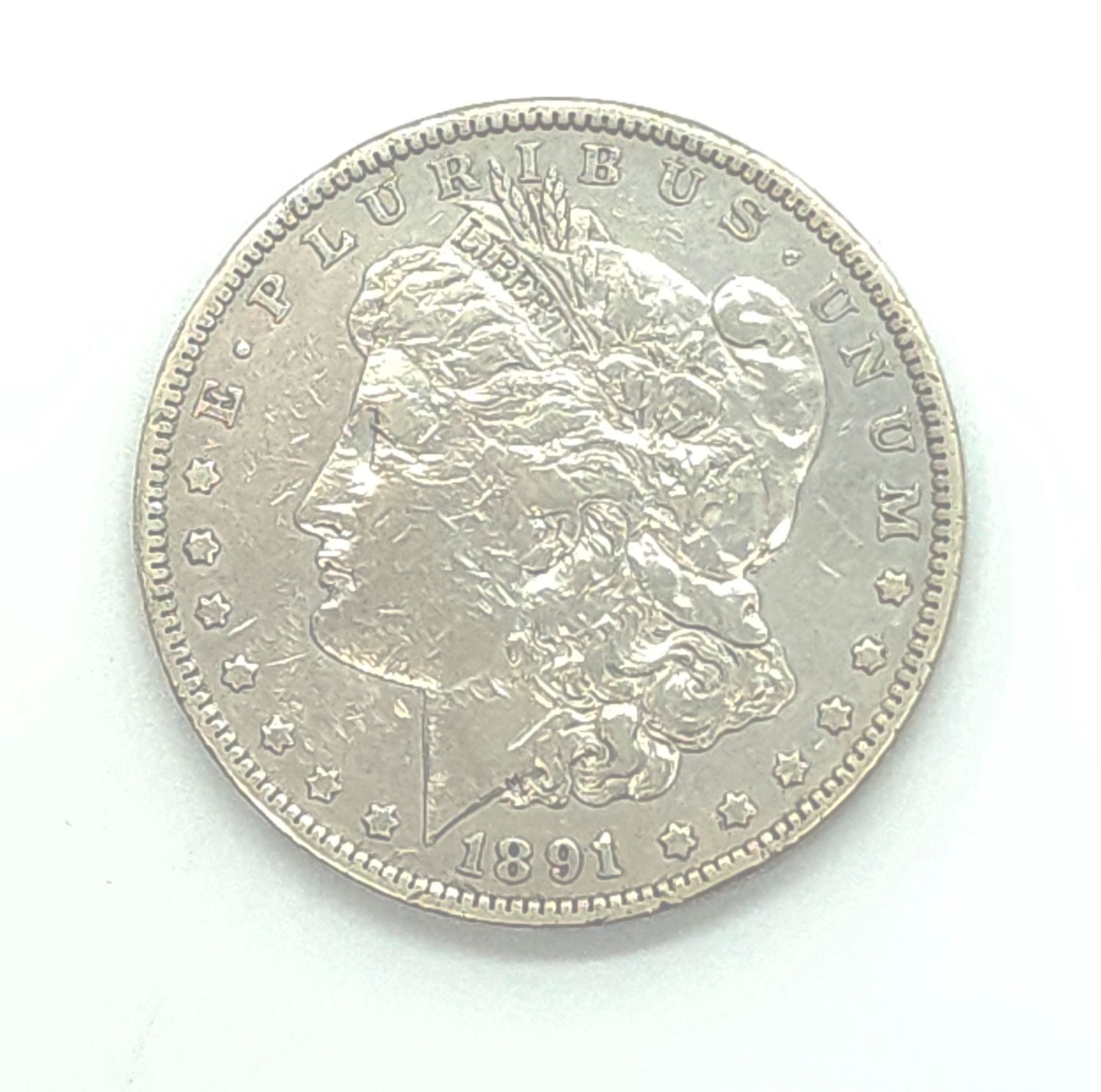 1891 Morgan Silver Dollar