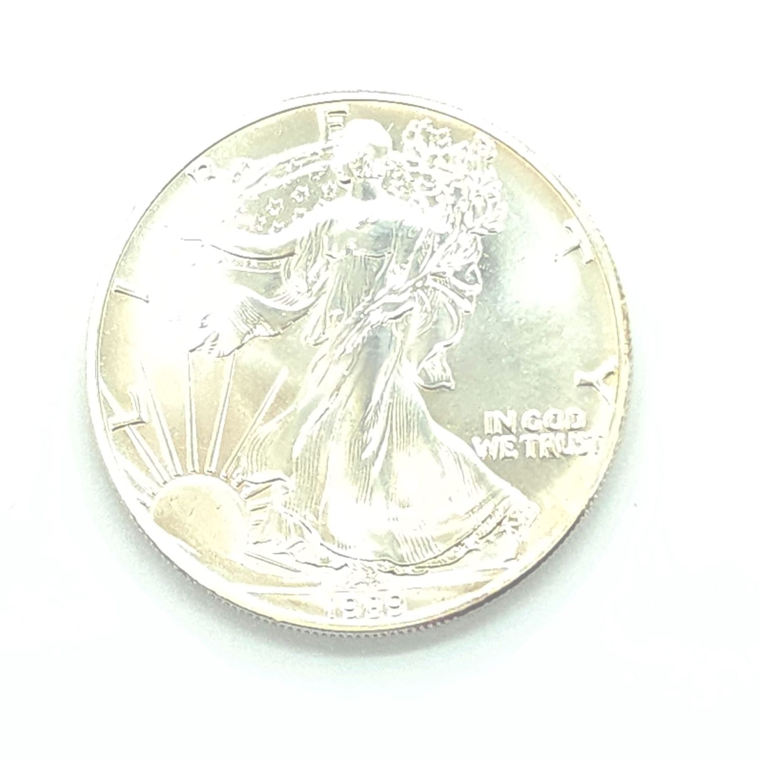 1989 American Silver Eagle.