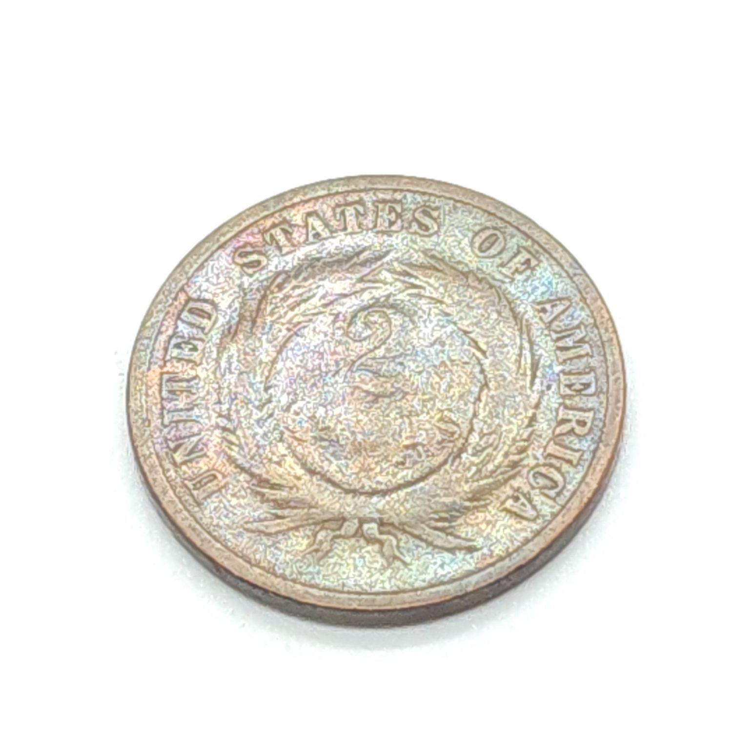 1867 2 Cent **Beautifully Toned**