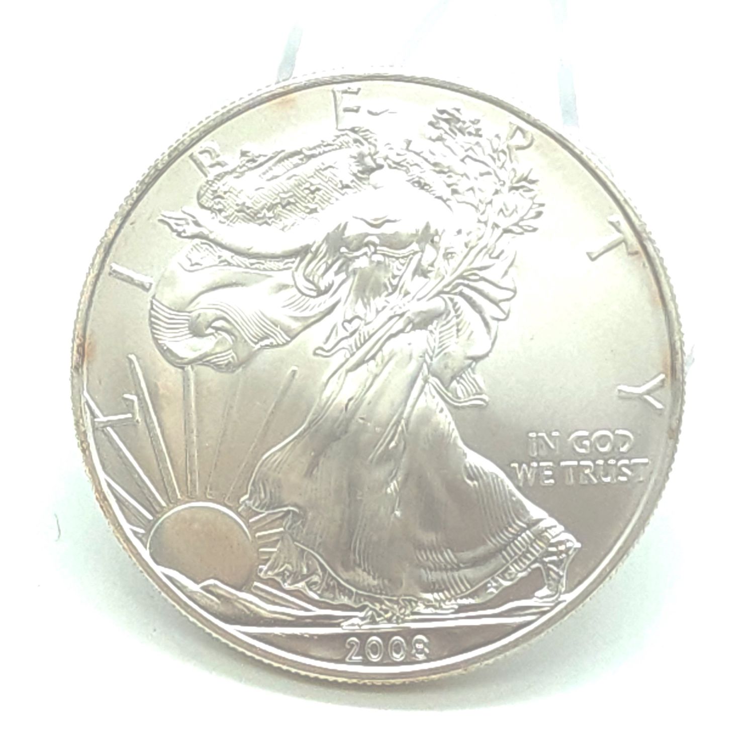 2008 American Silver Eagle.