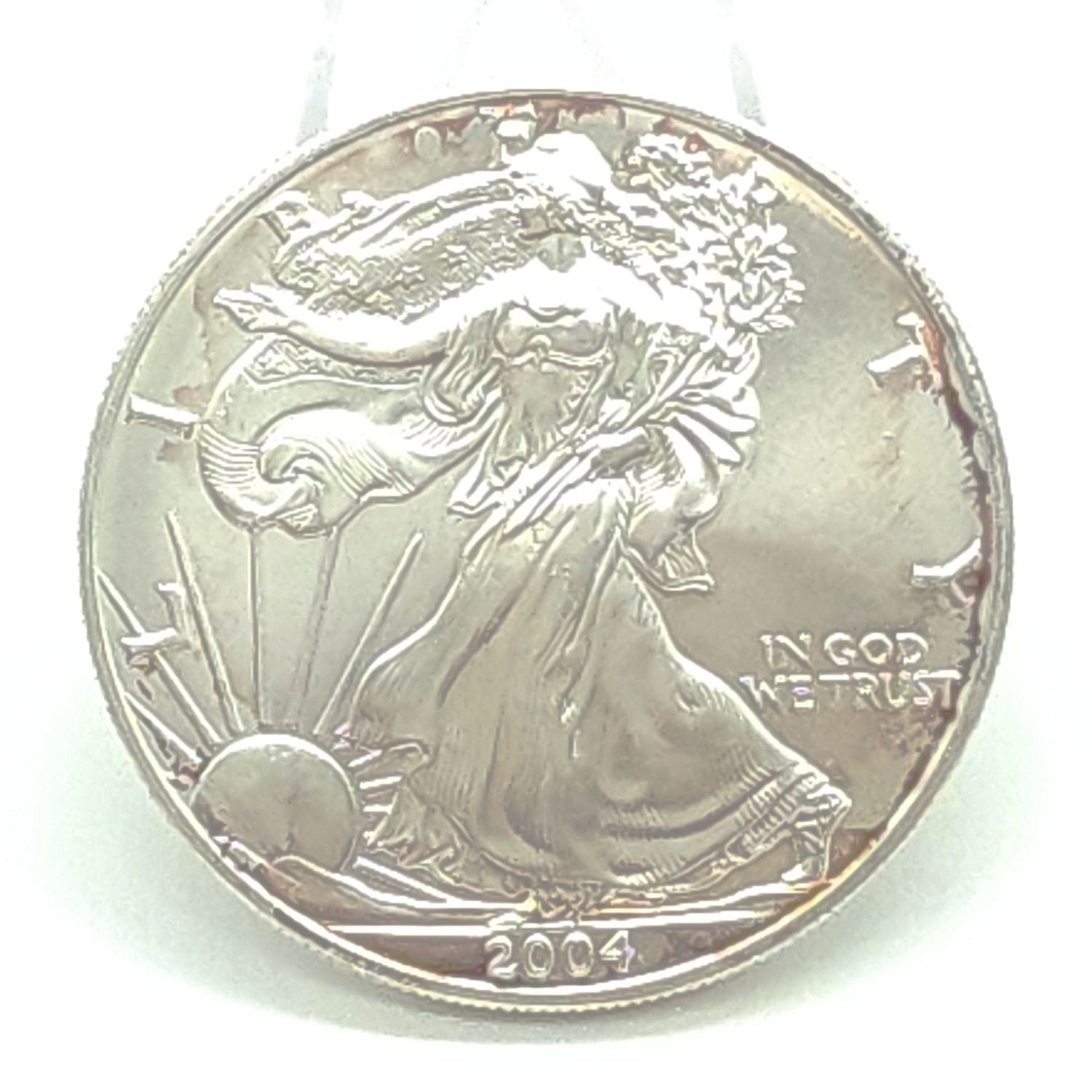 2004 American Silver Eagle.