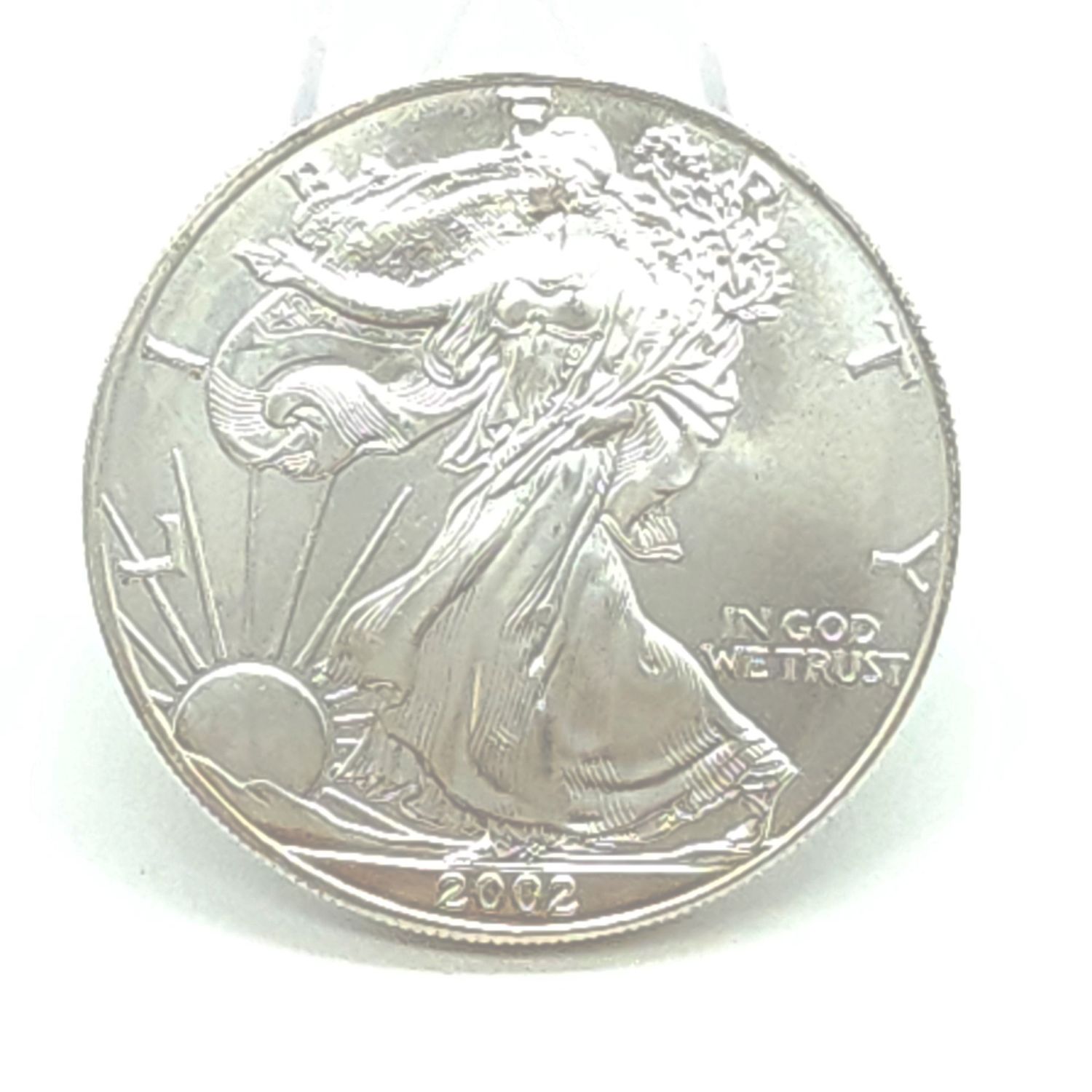 2002 American Silver Eagle.