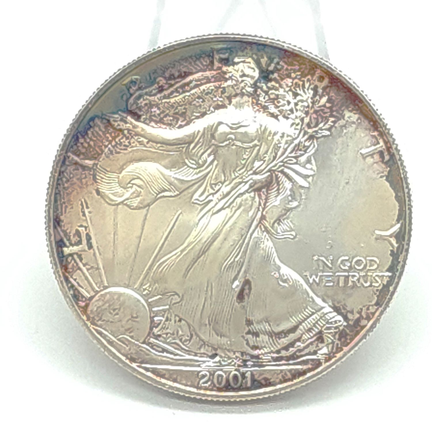 2001 American Silver Eagle.