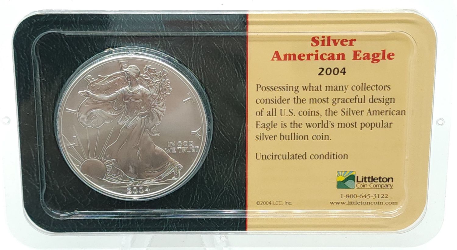 2004 American Silver Eagle Uncirculated