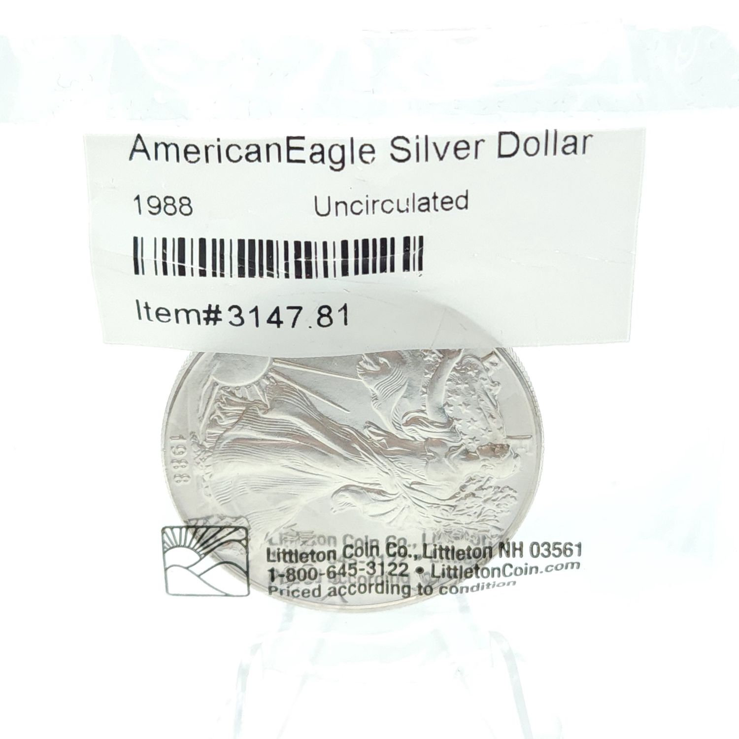 1988 American Silver Eagle Uncirculated