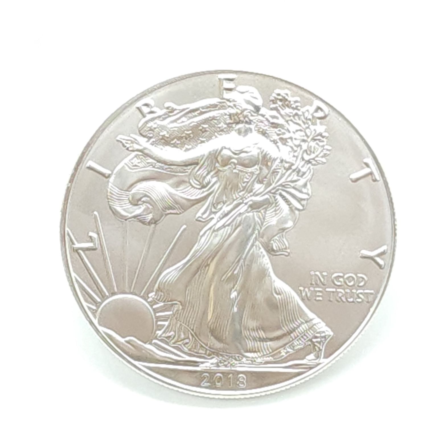 2018 American Silver Eagle.