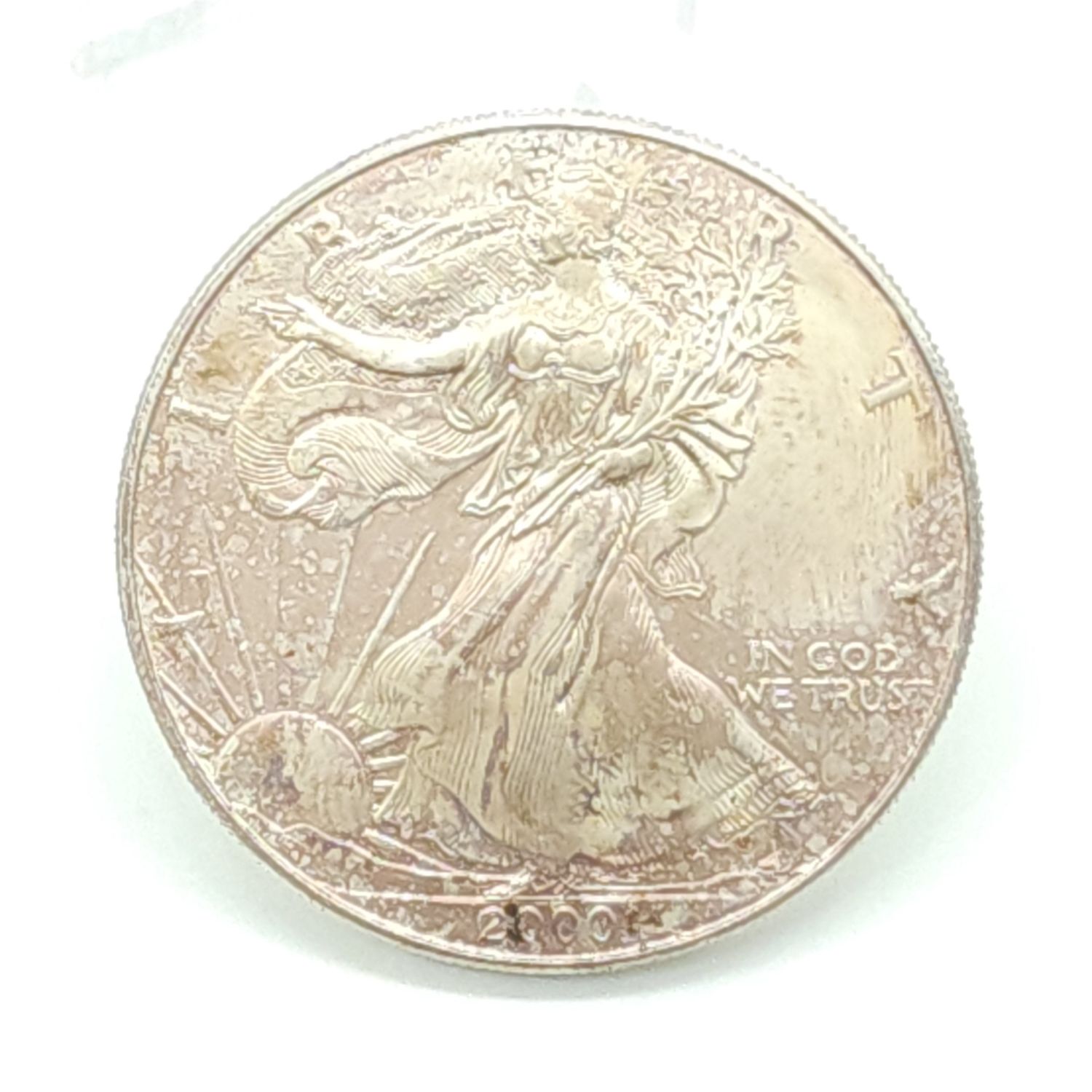 2000 American Silver Eagle...