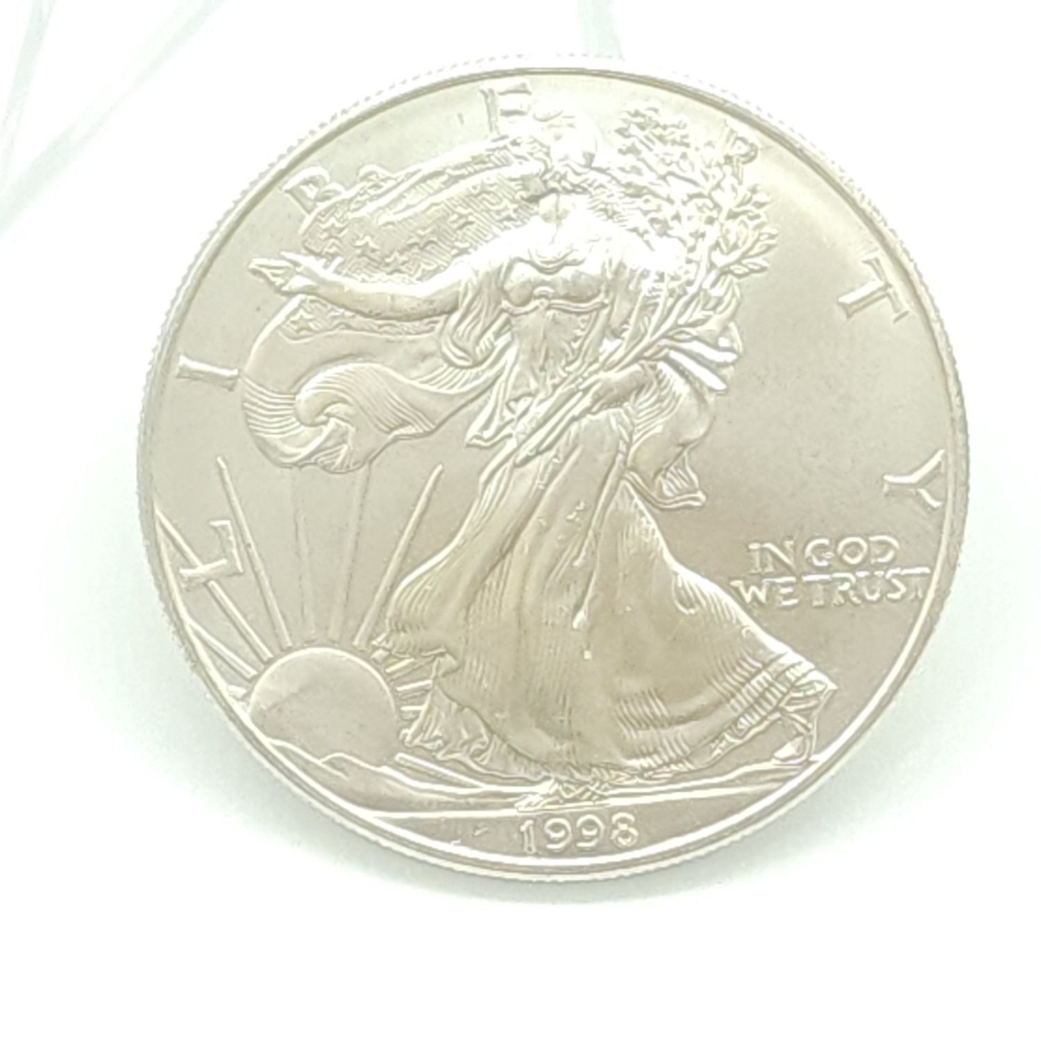1998 American Silver Eagle.