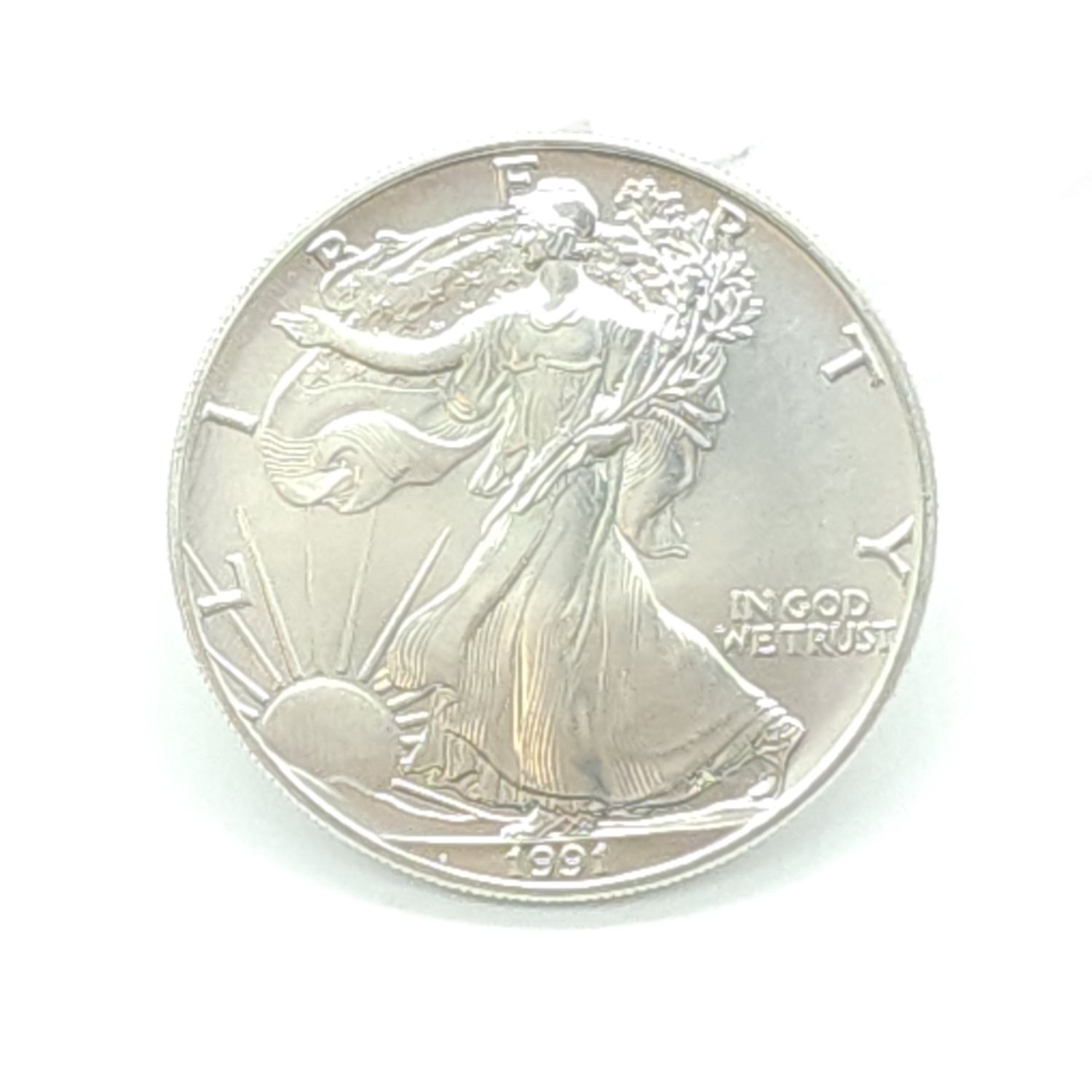1991 American Silver Eagle..