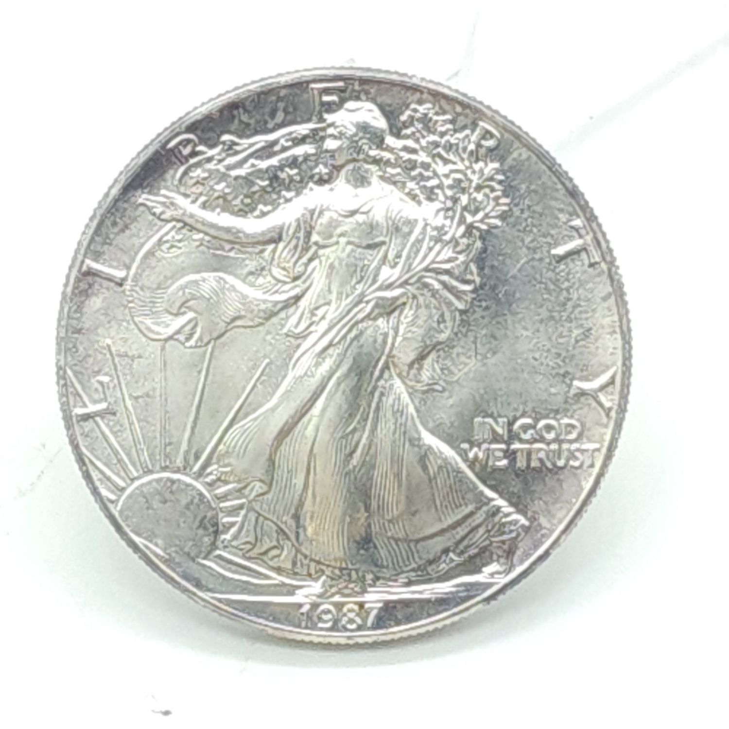 1987 American Silver Eagle...