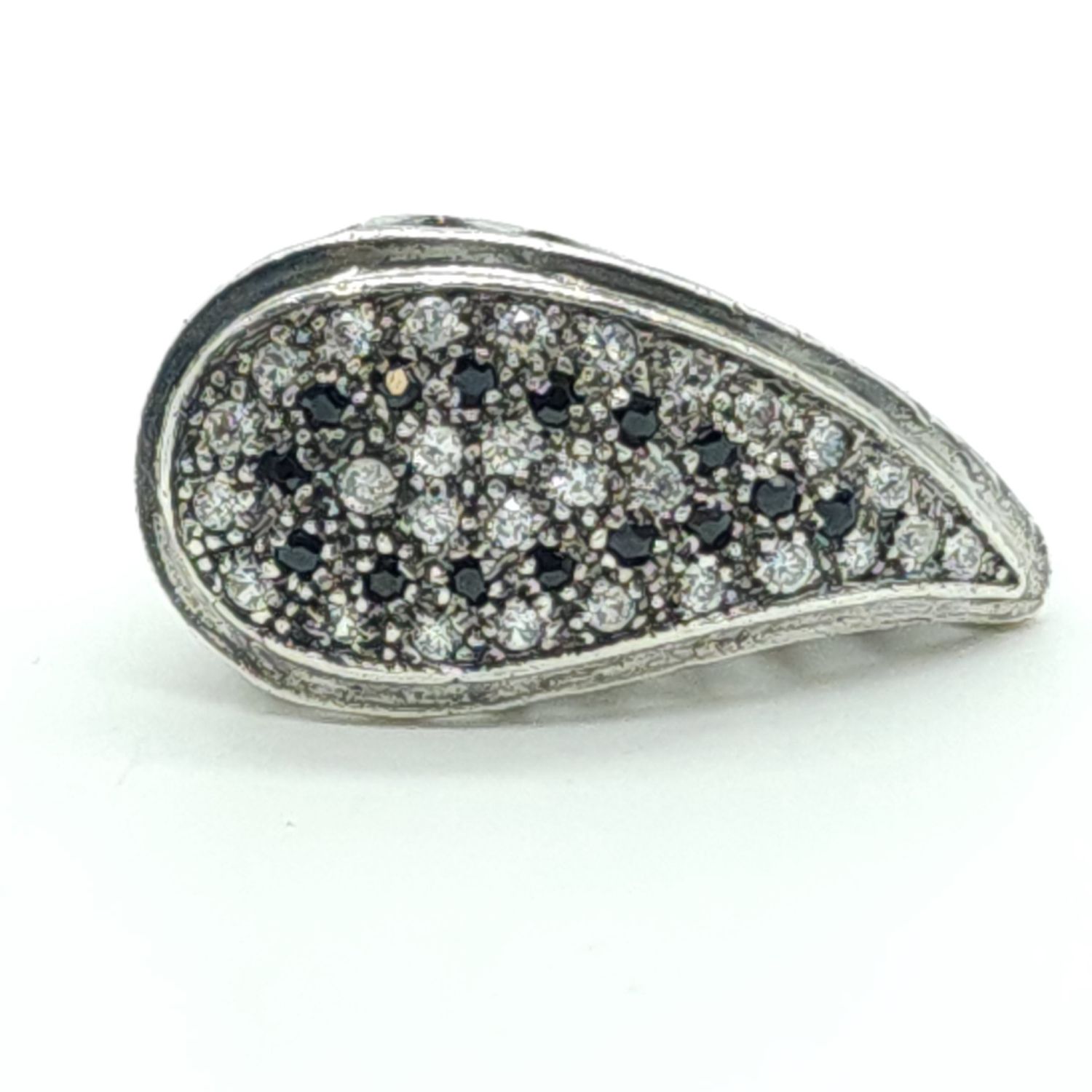 Sterling Silver Paisley Ring Size: 7