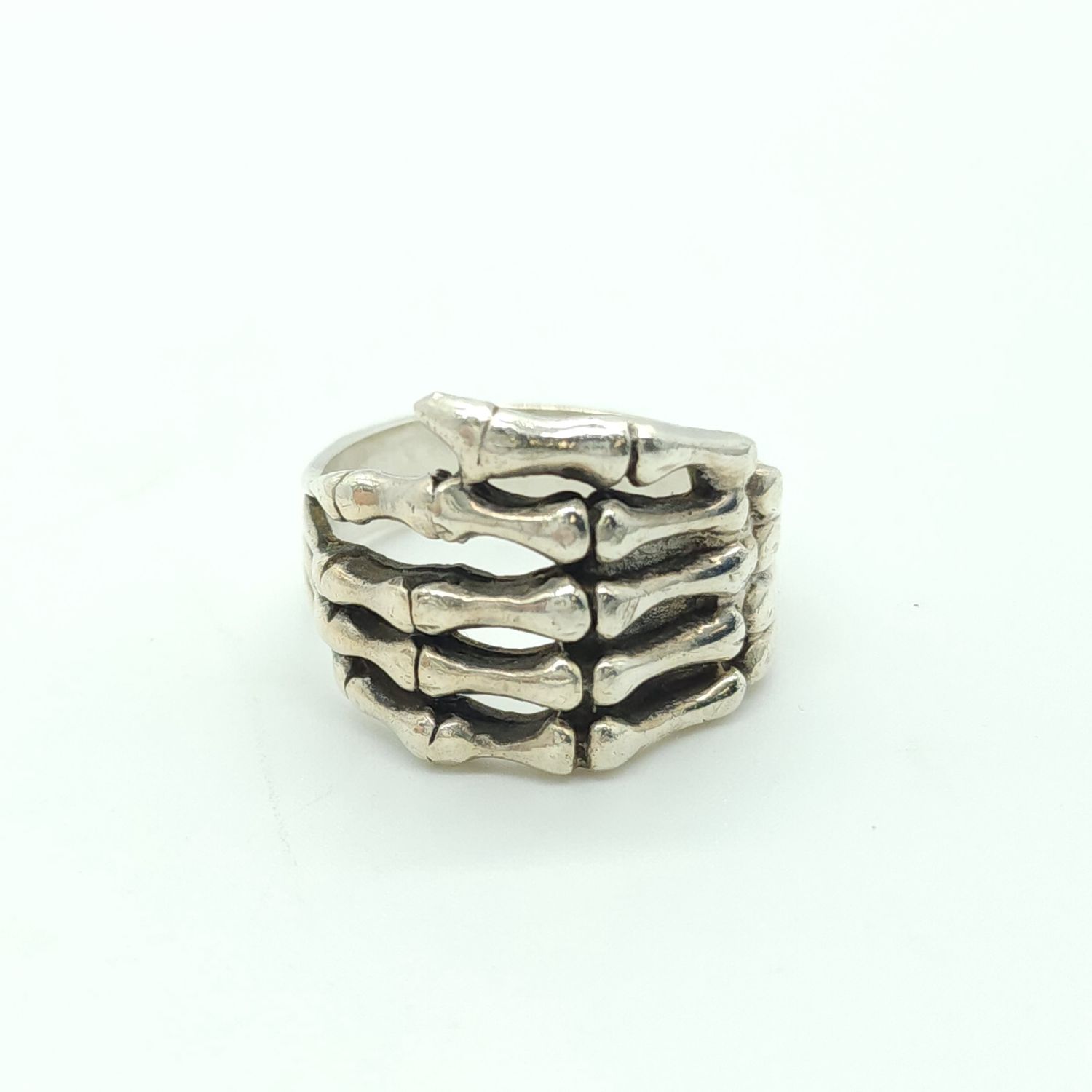 Sterling Silver Skeleton Ring Size: 13