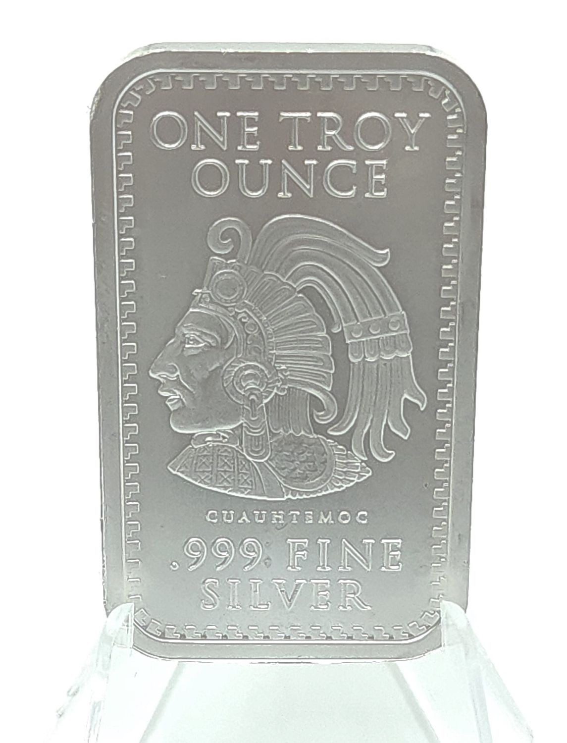 1oz Aztec Calendar Silver Bar