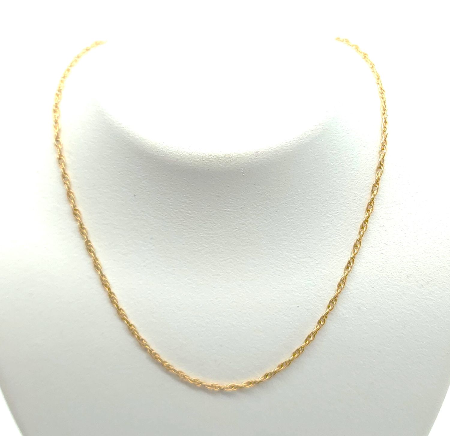 14k Gold Chain Size: 24&quot;