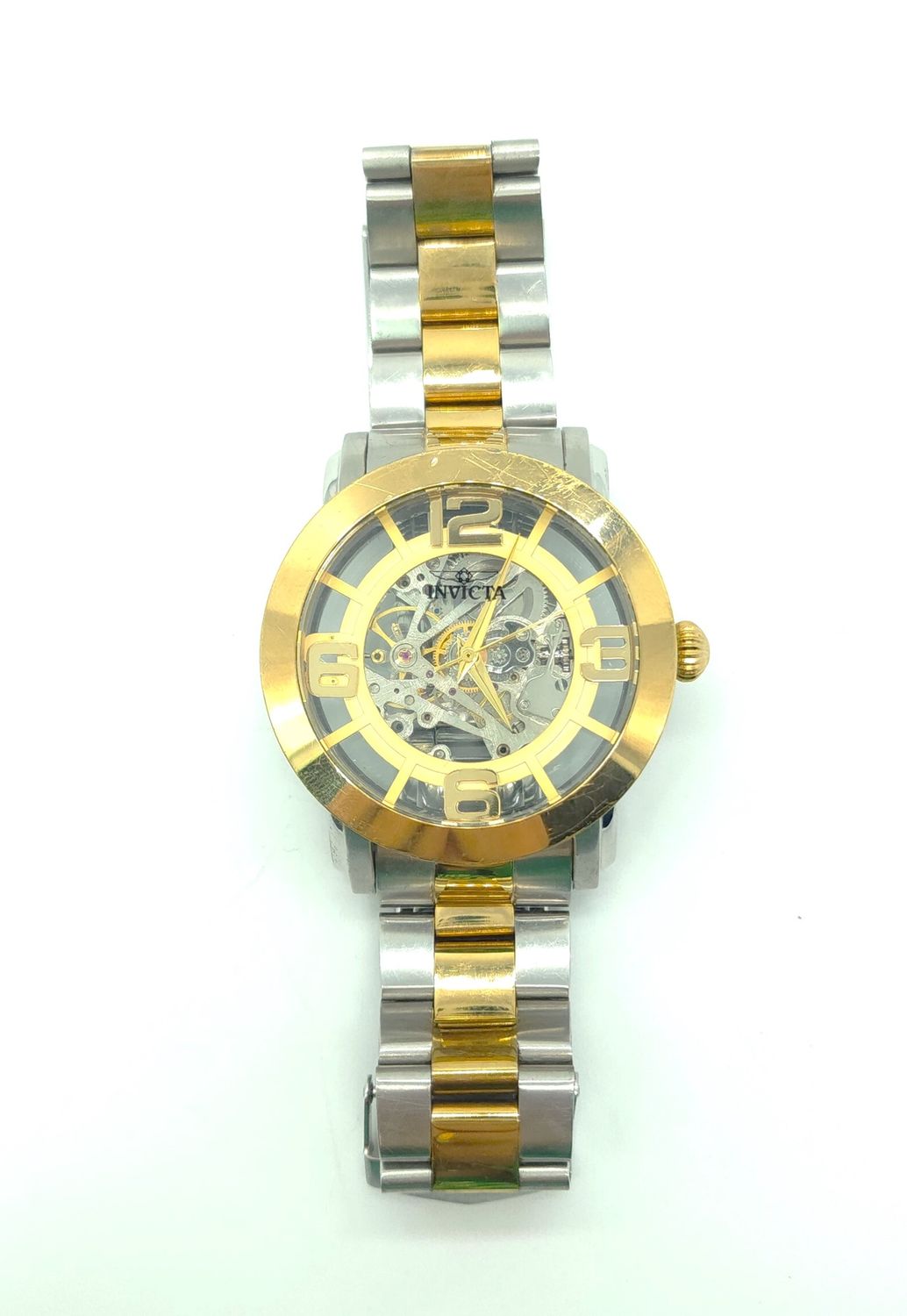 Invicta Vintage Automatic Men&#39;s Watch - 45mm, Steel, Gold (22583)