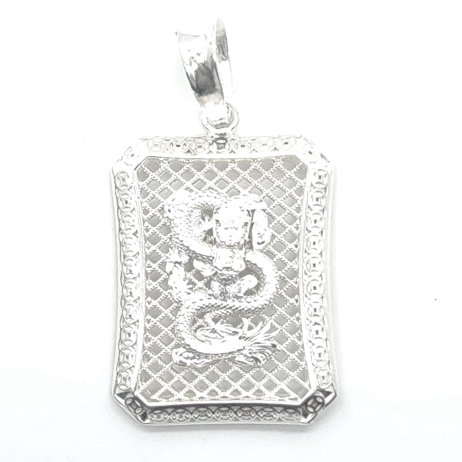 Sterling Silver Snake Pendant