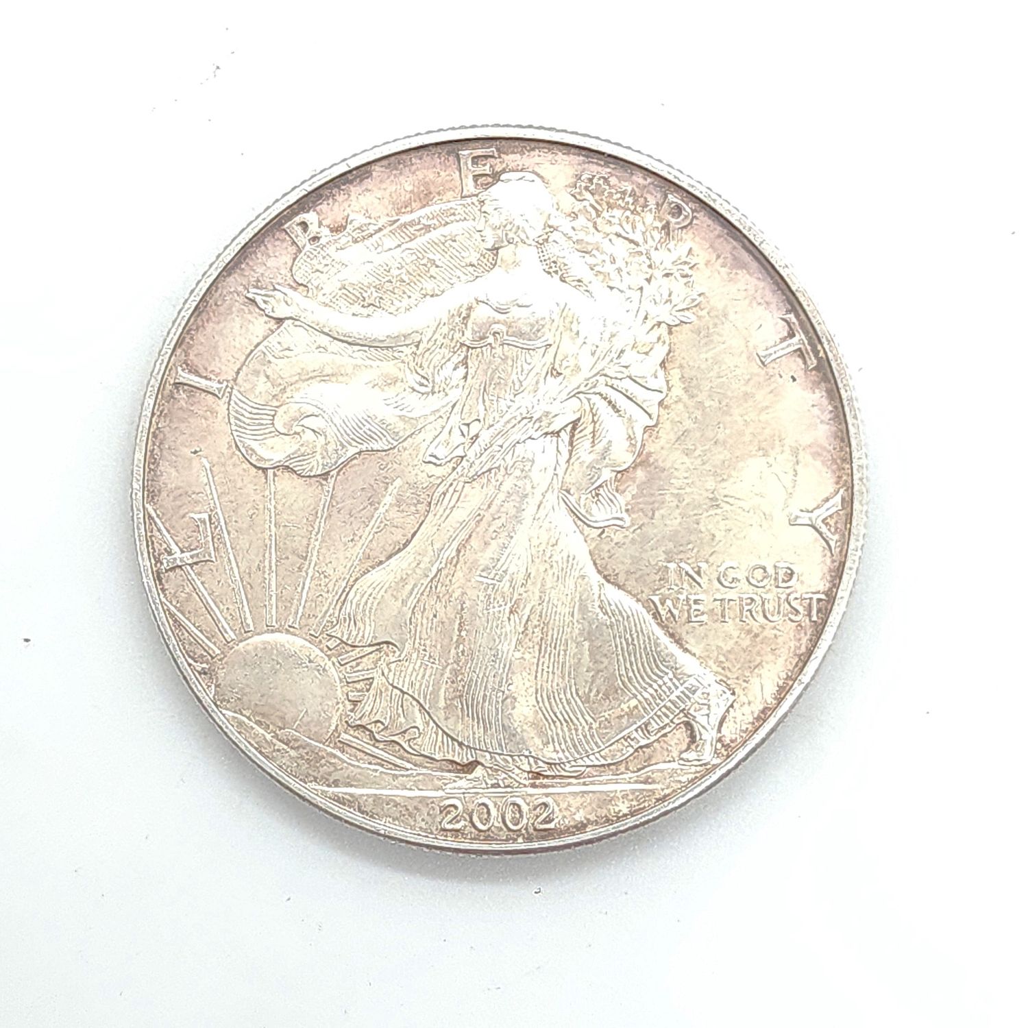 2002 American Silver Eagle...