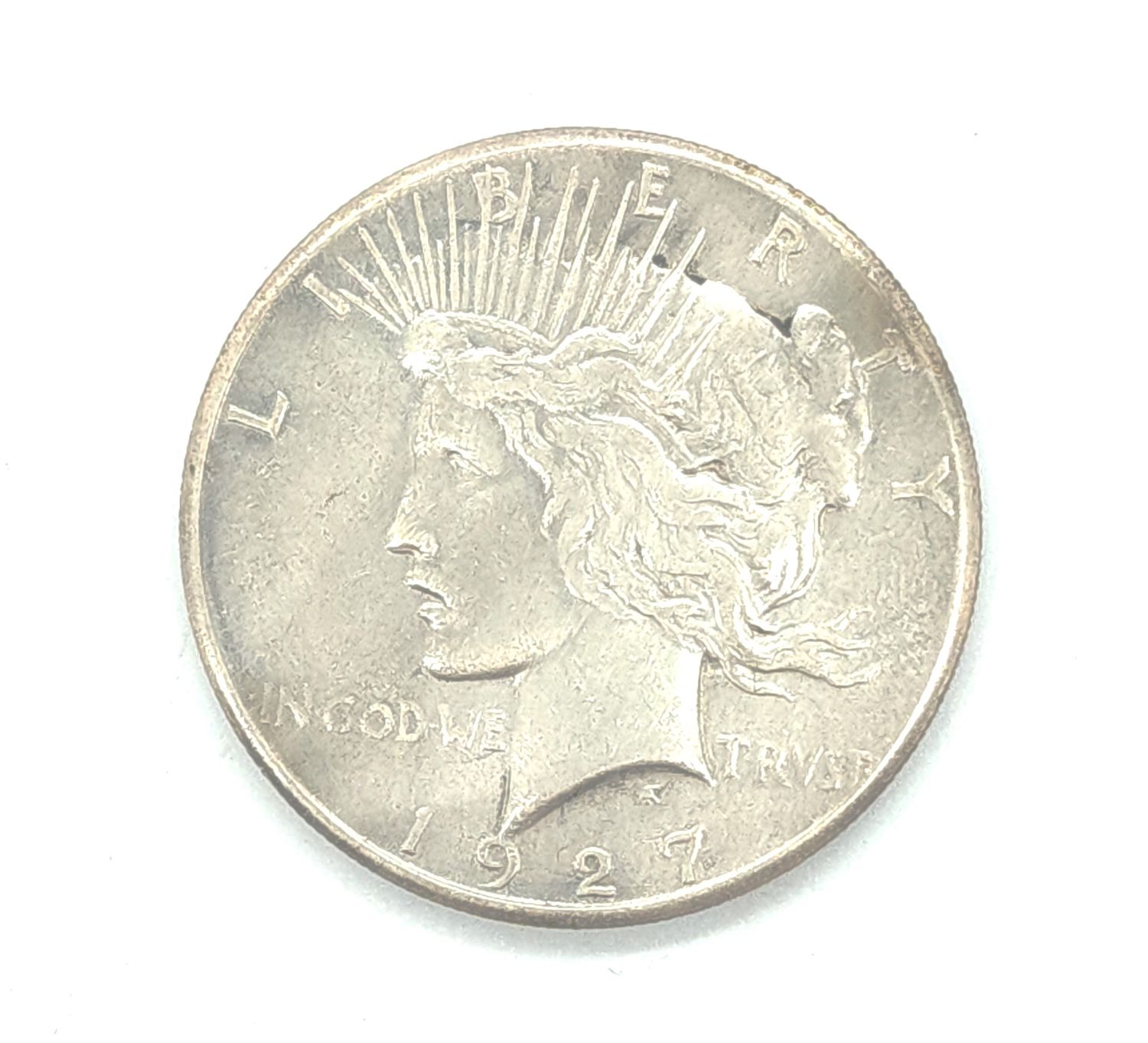 1927 Peace Silver Dollar