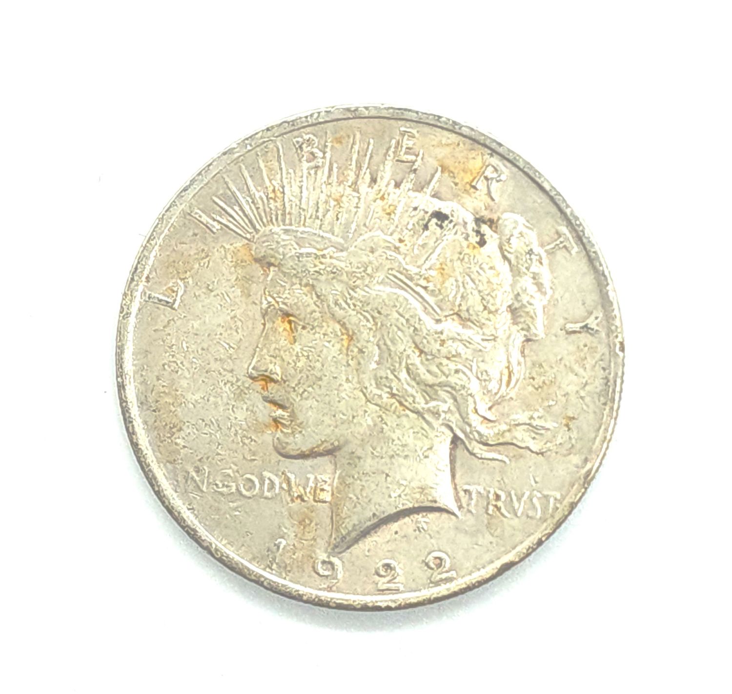 1922 Peace Silver Dollar...
