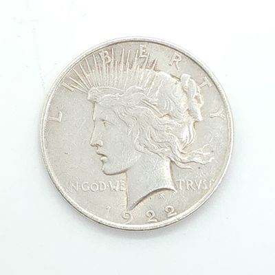 1922 Peace Silver Dollar....