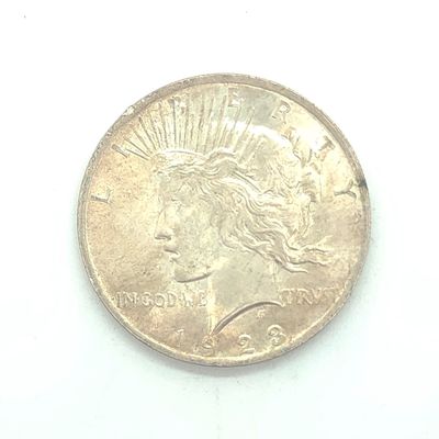 1923 Peace Silver Dollar..