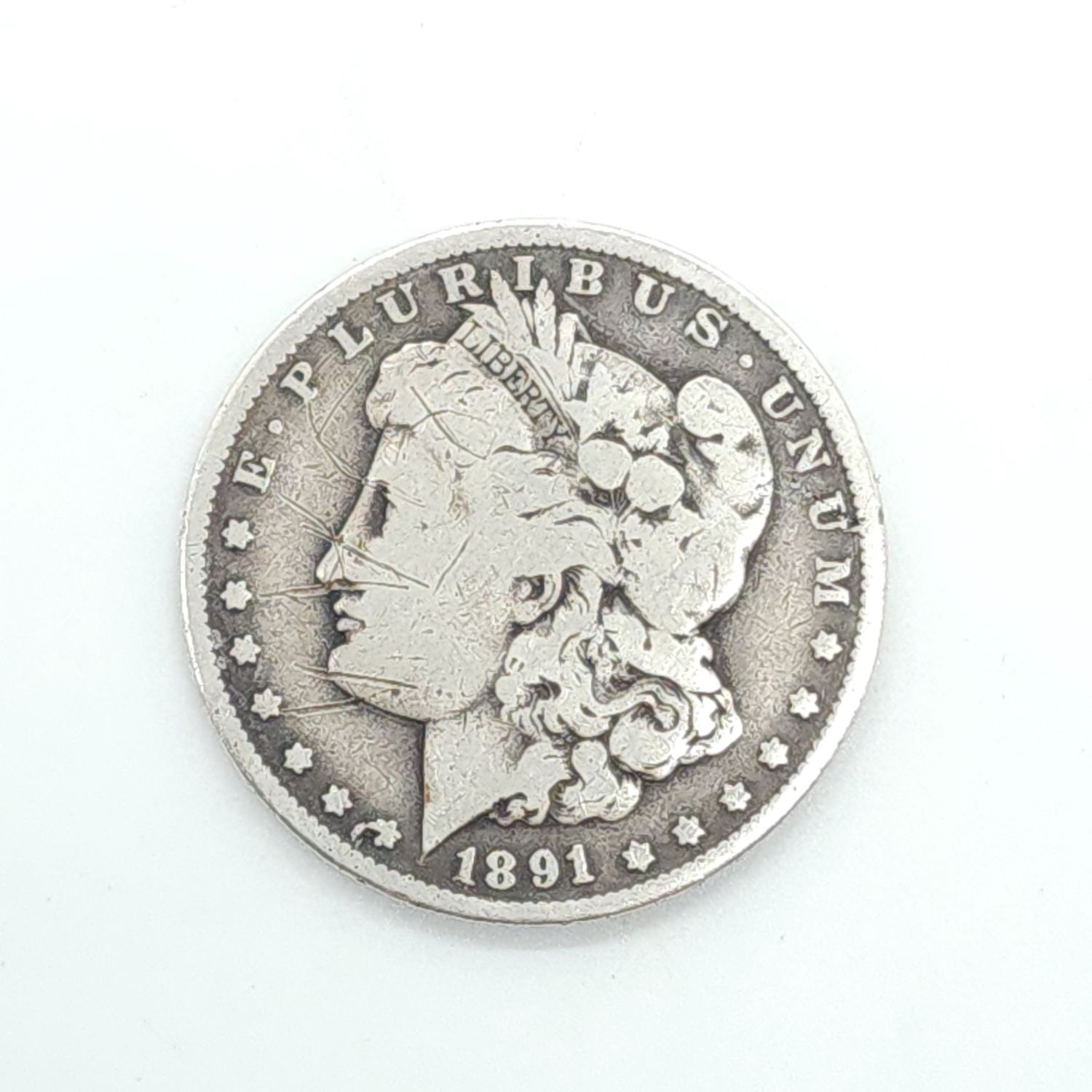 1891-O Morgan Silver Dollar
