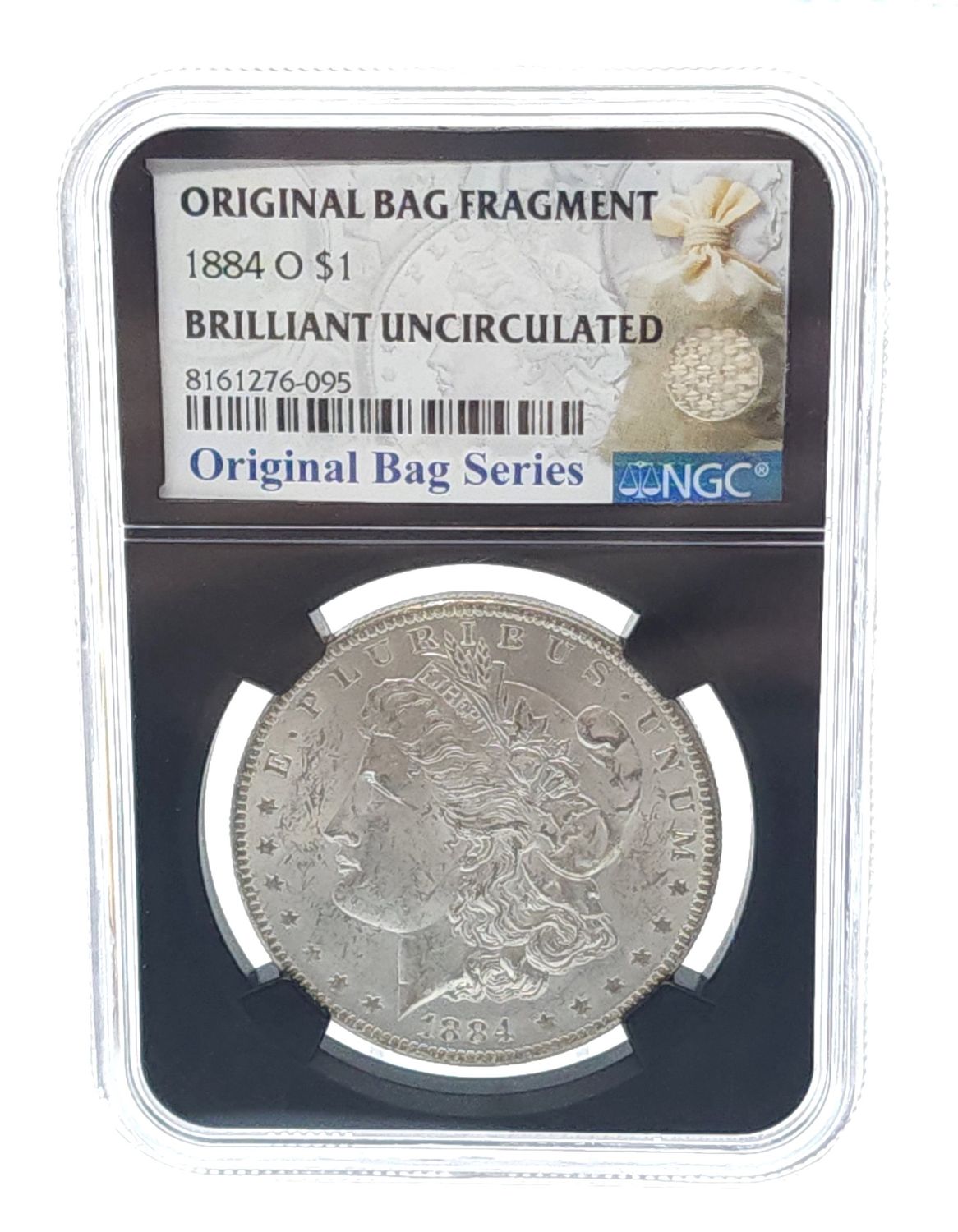 1884-O Morgan Silver Dollar NGC- Brilliant Uncirculated